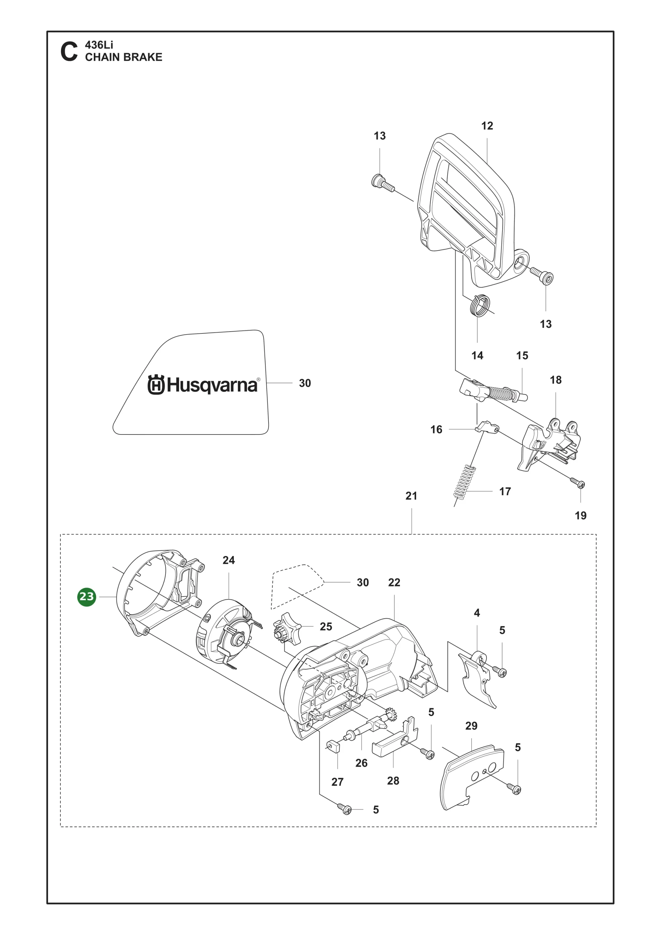 Position im Ersatzteilkatalog
