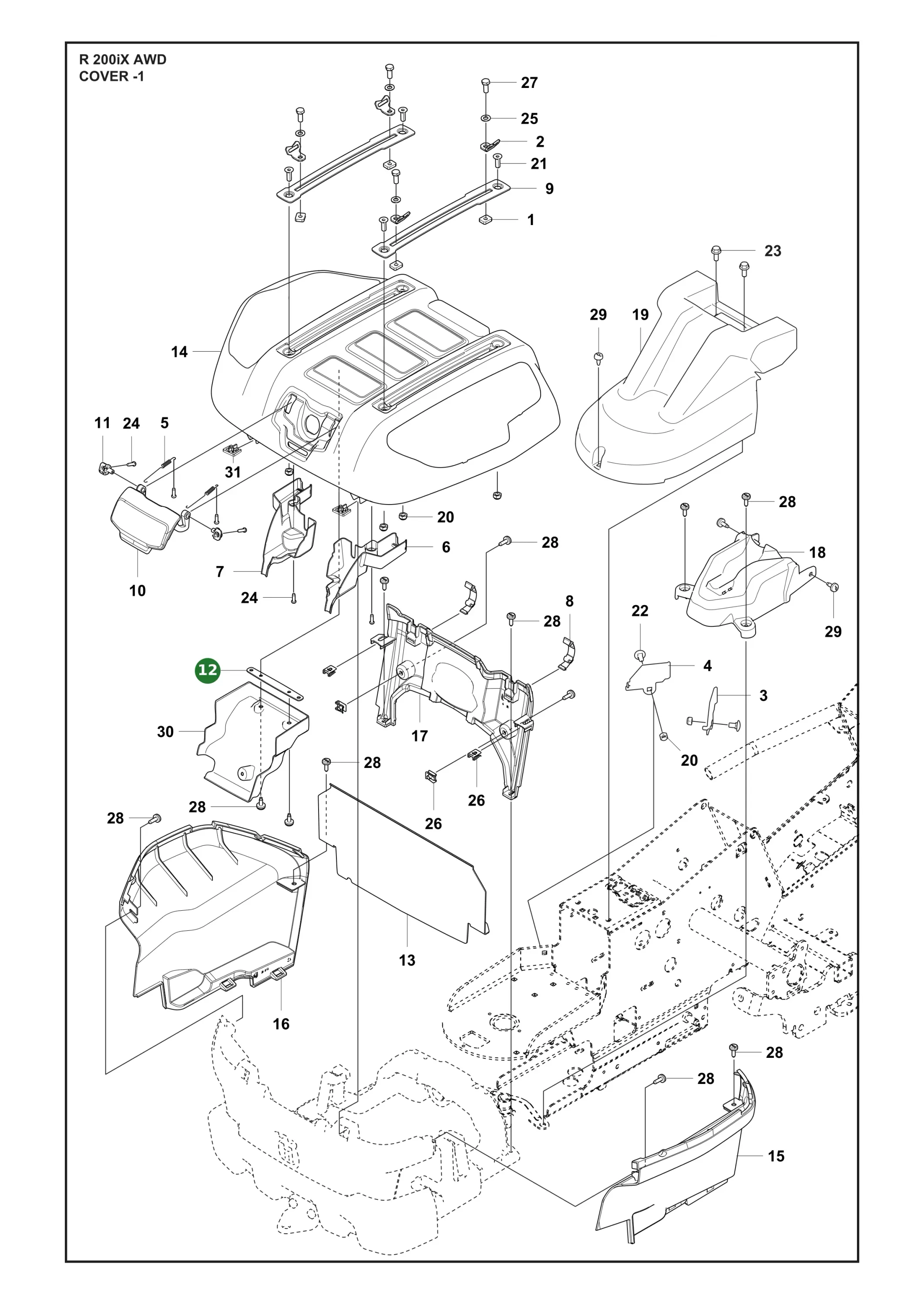 Position im Ersatzteilkatalog