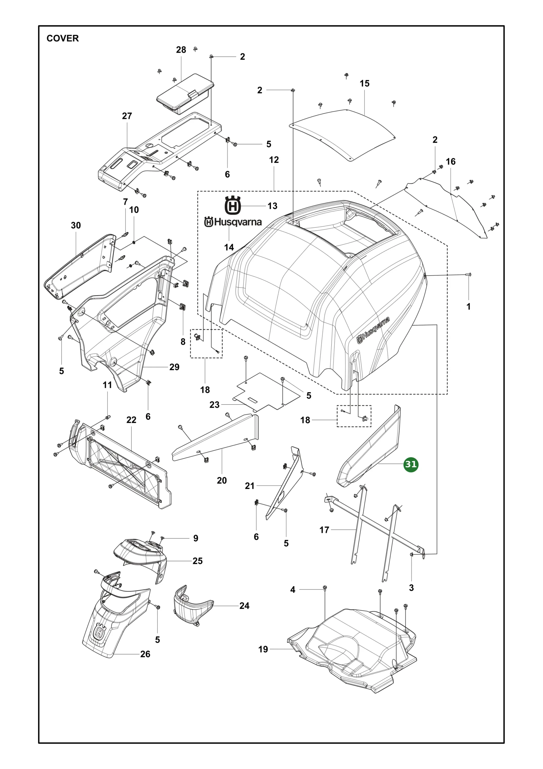 Position im Ersatzteilkatalog