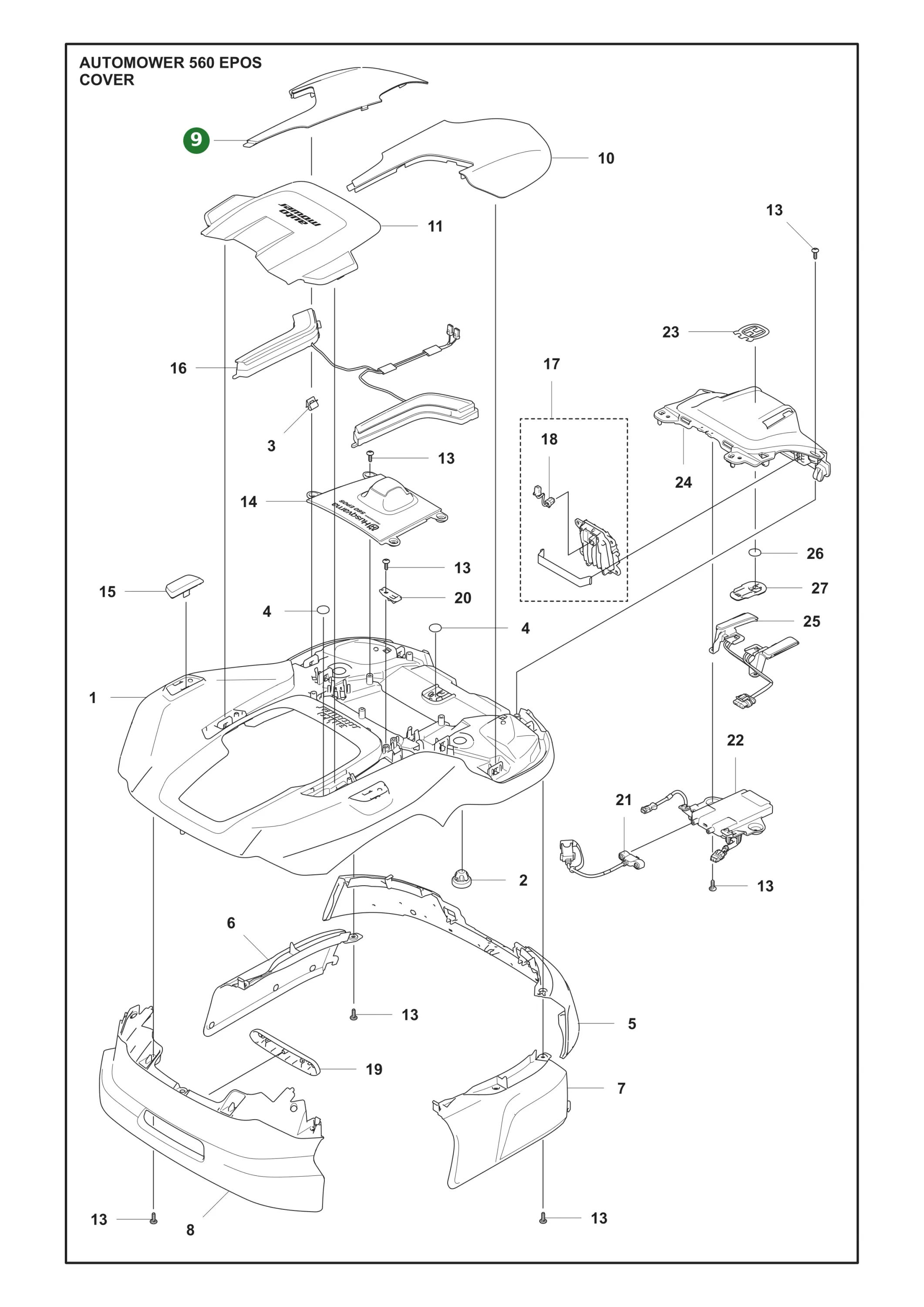 Position im Ersatzteilkatalog