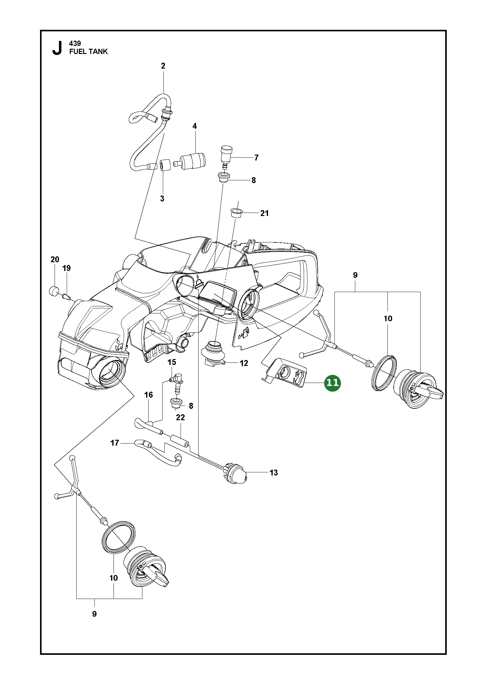 Position im Ersatzteilkatalog