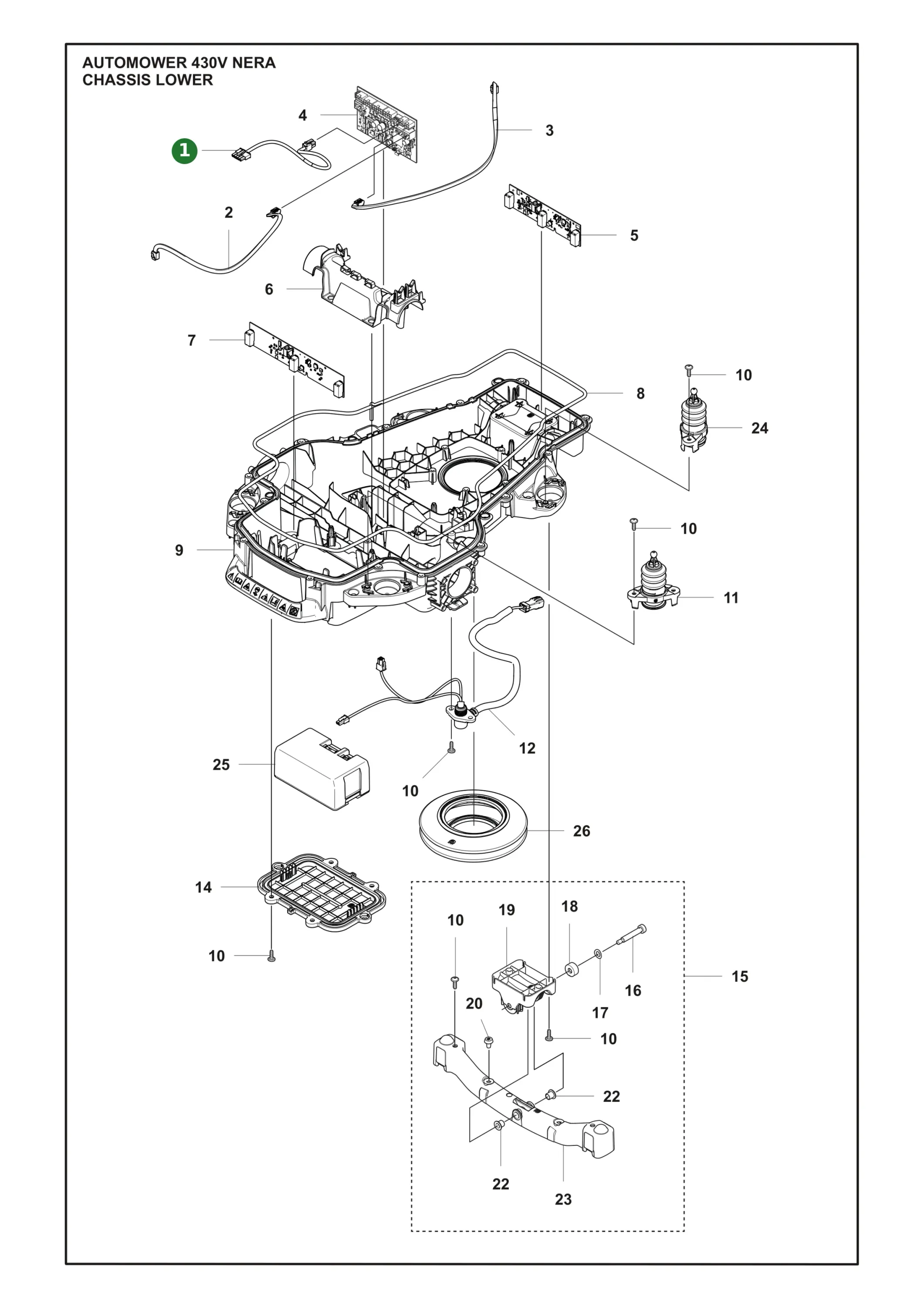 Position im Ersatzteilkatalog