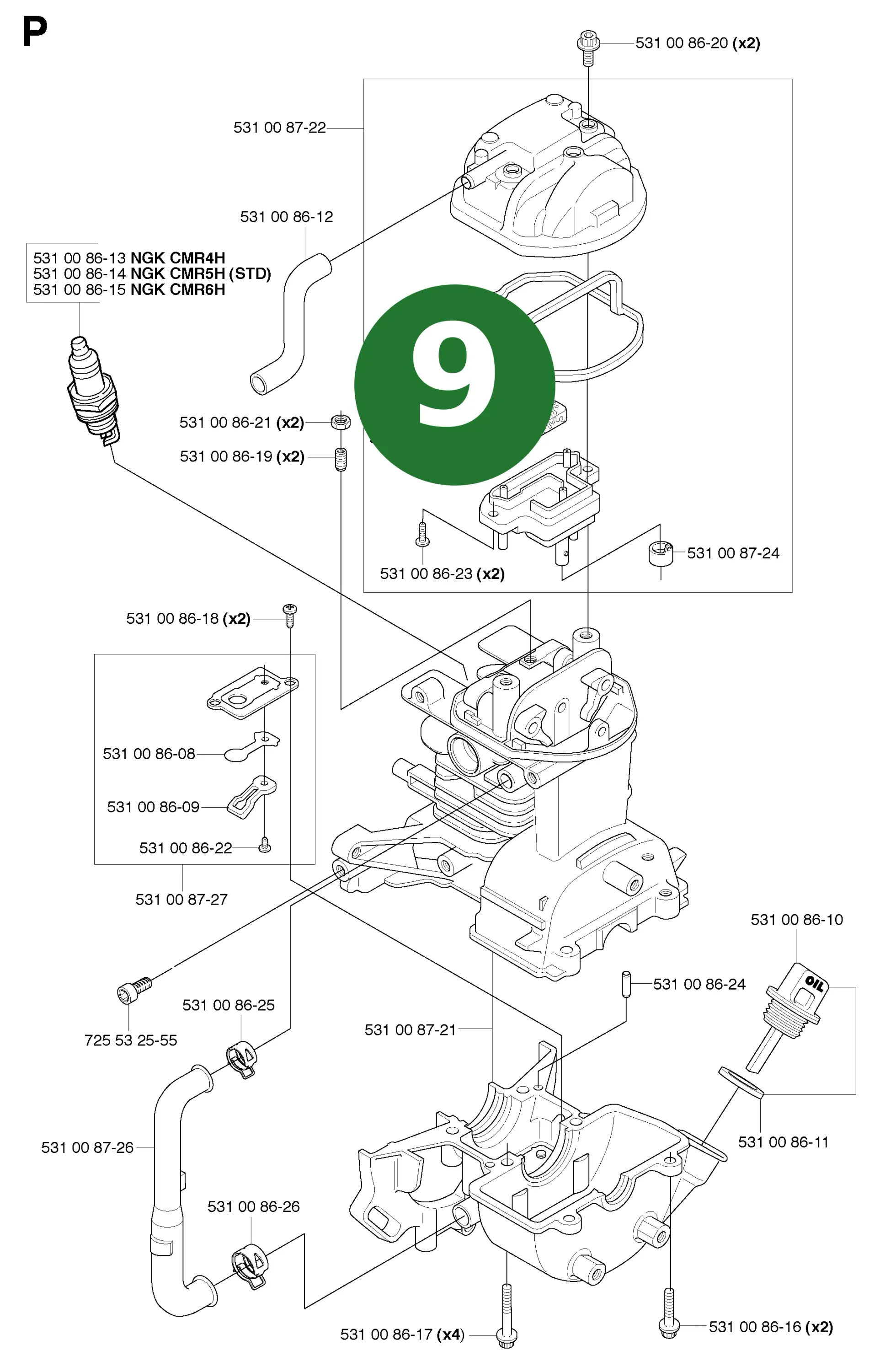 Position im Ersatzteilkatalog