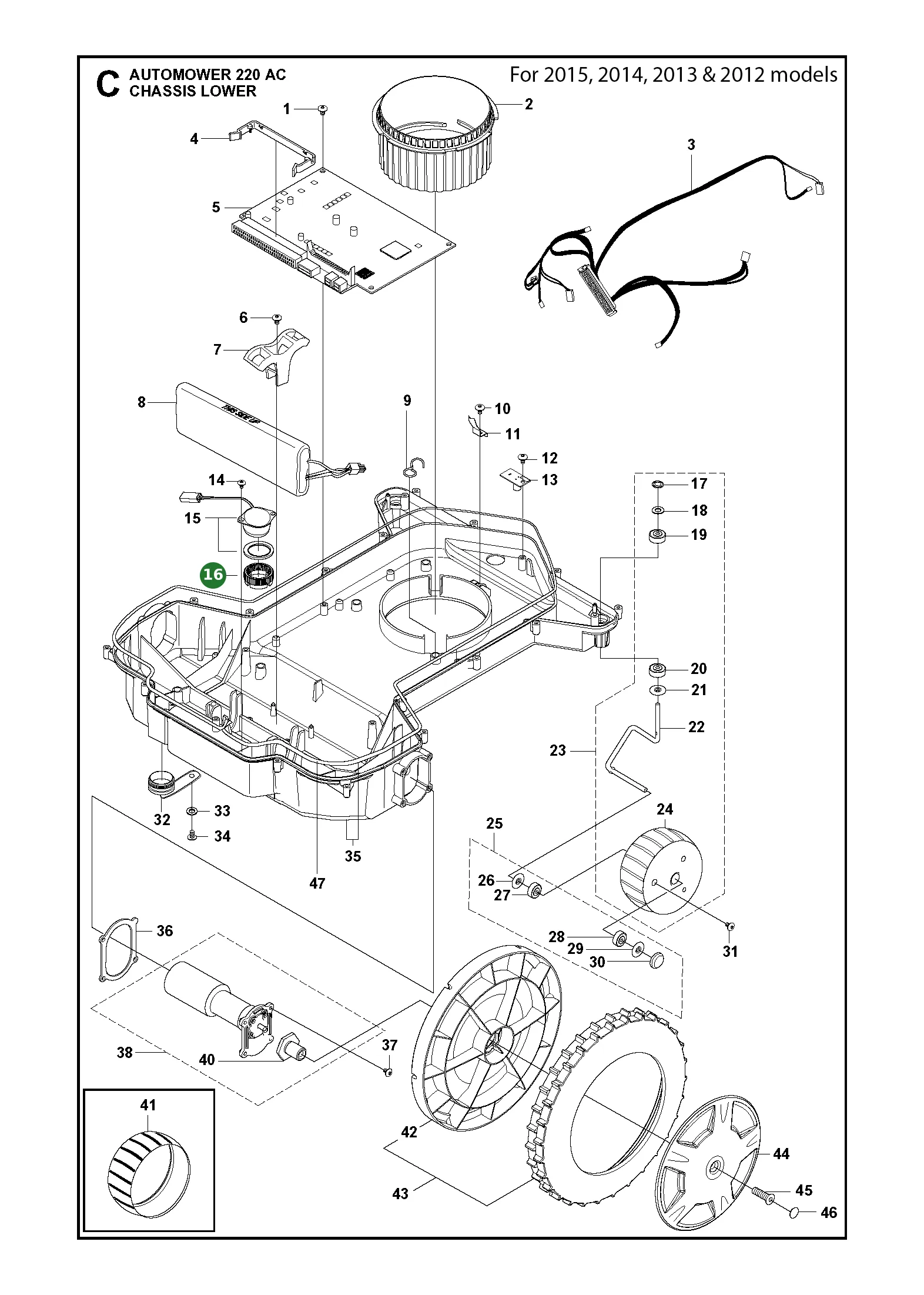 Position im Ersatzteilkatalog