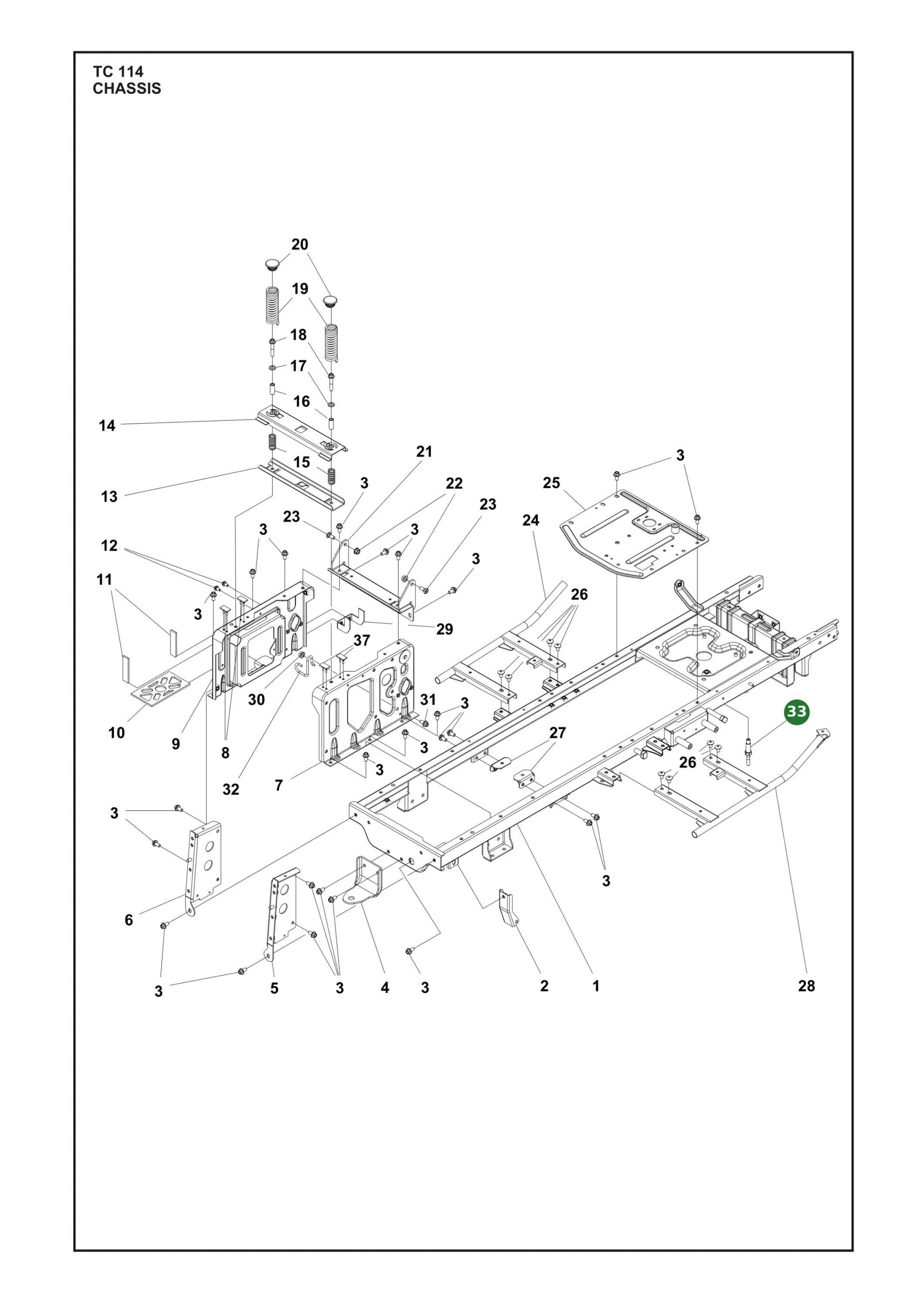 Position im Ersatzteilkatalog