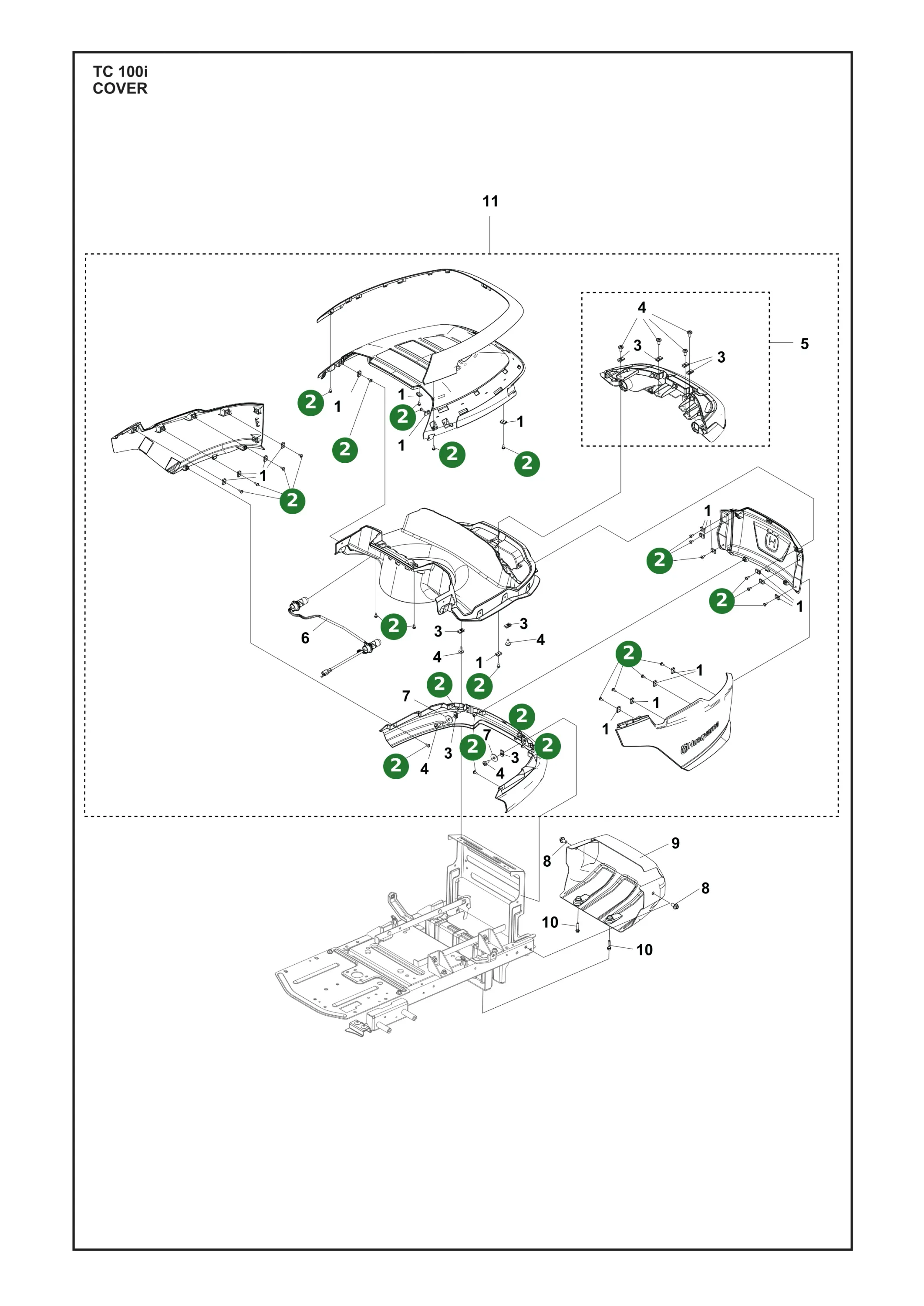 Position im Ersatzteilkatalog
