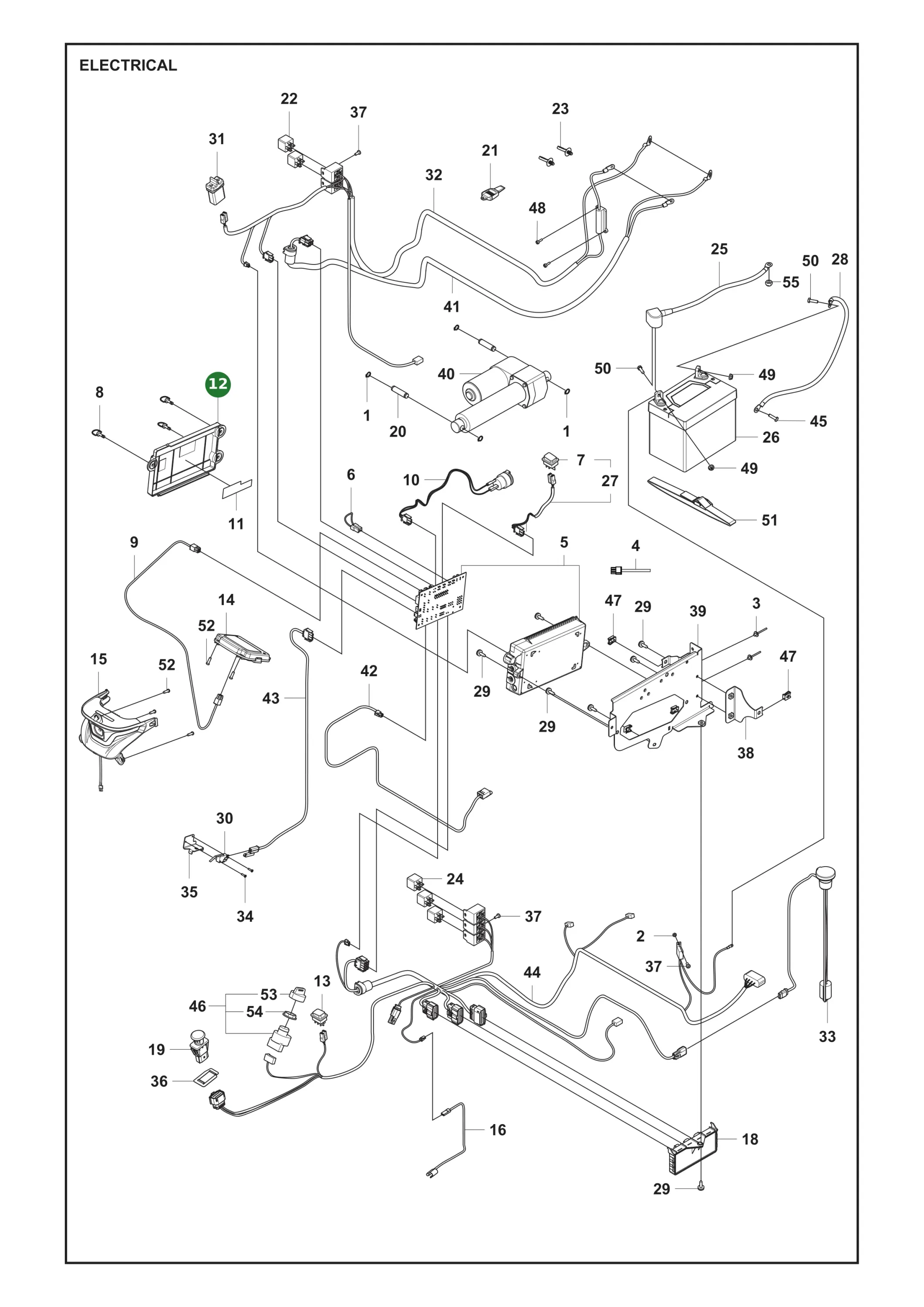 Position im Ersatzteilkatalog