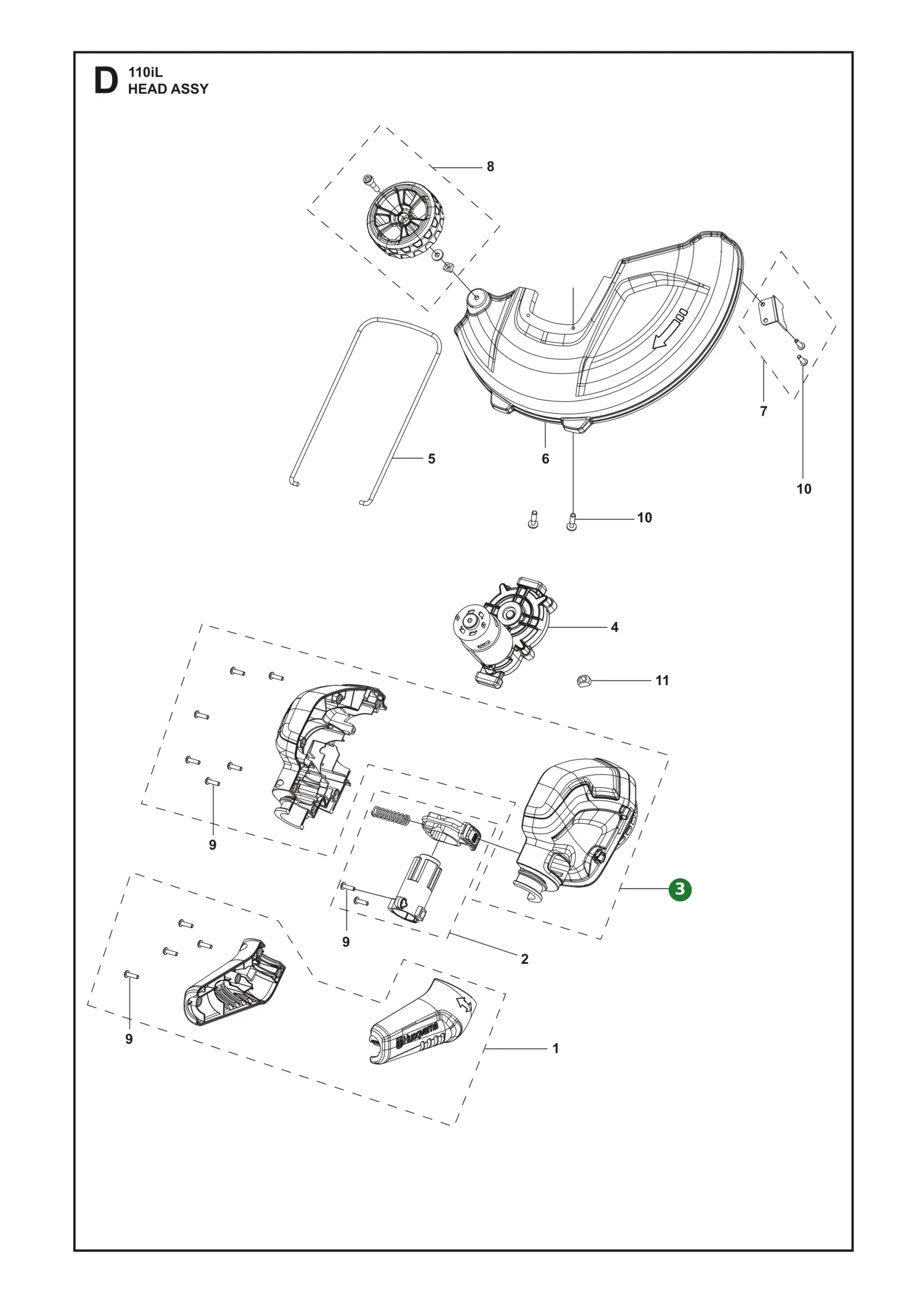 Position im Ersatzteilkatalog