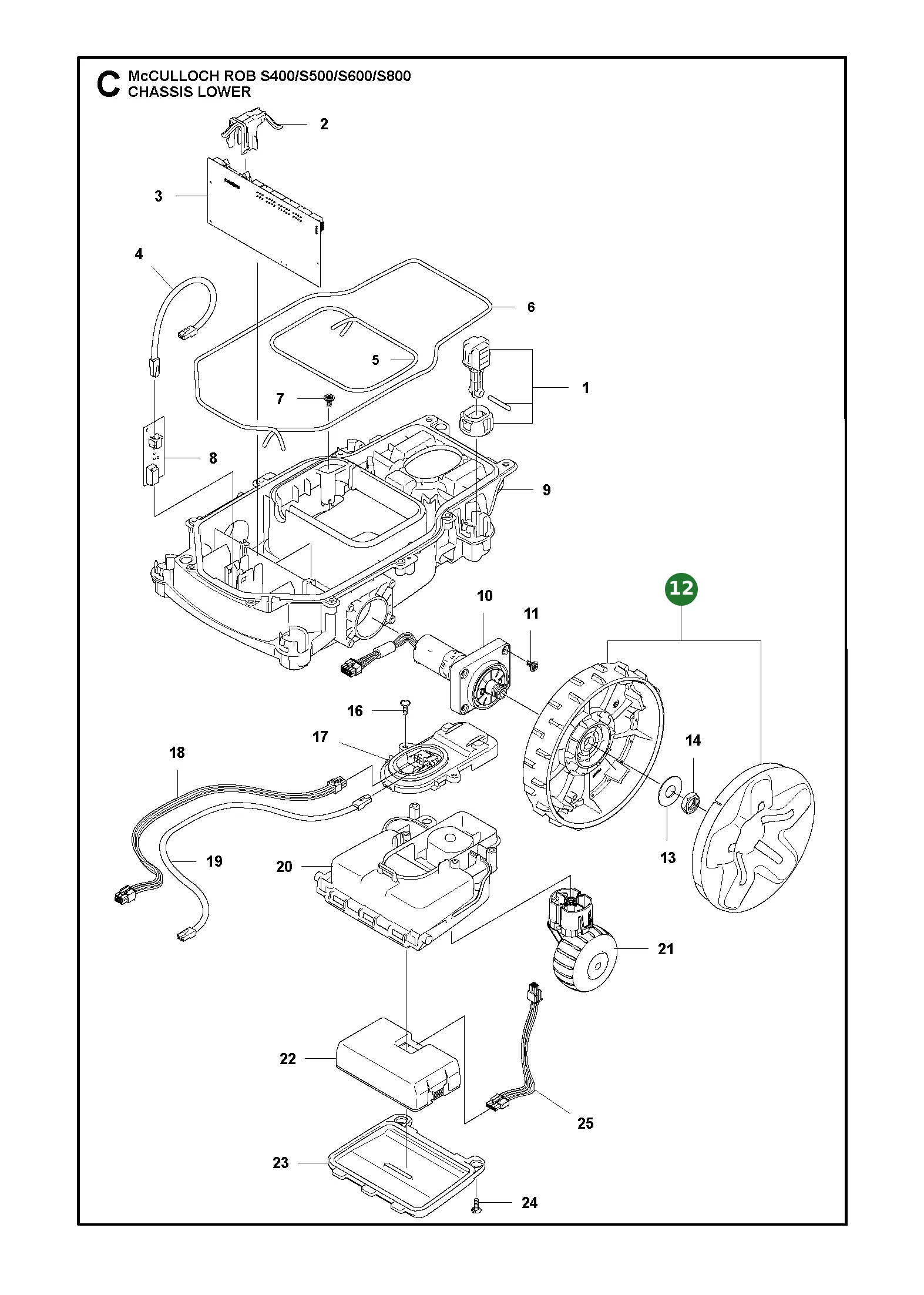 Position im Ersatzteilkatalog