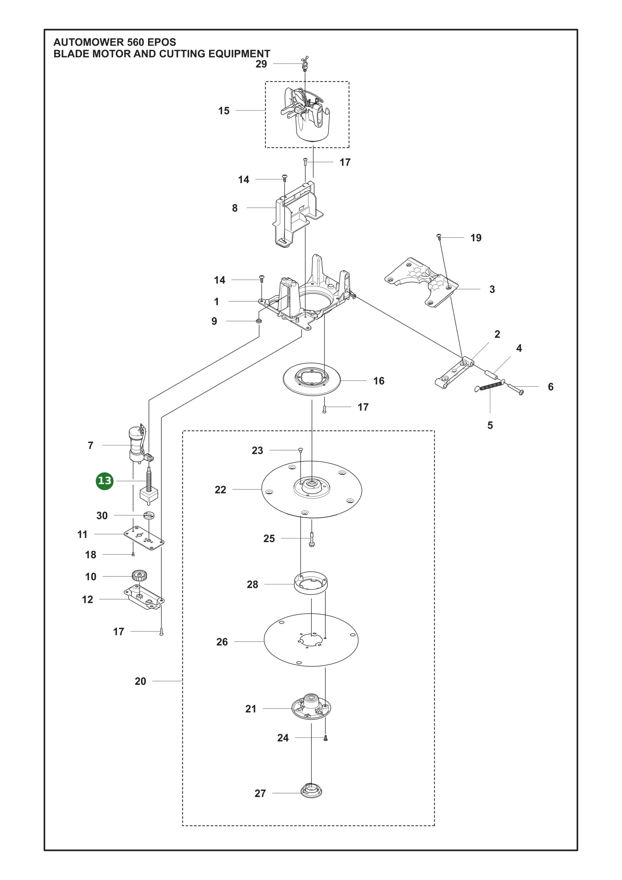 Position im Ersatzteilkatalog