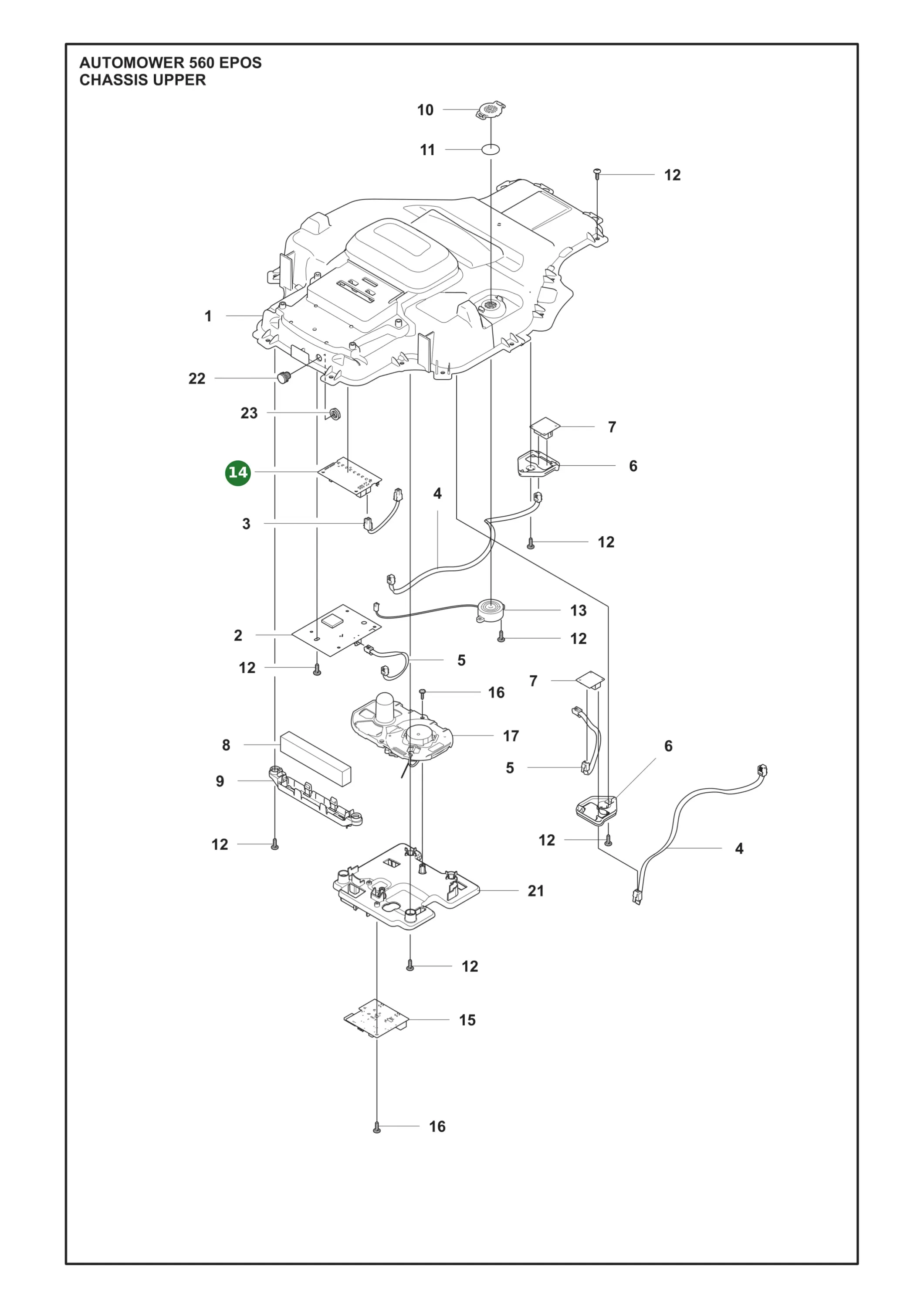 Position im Ersatzteilkatalog