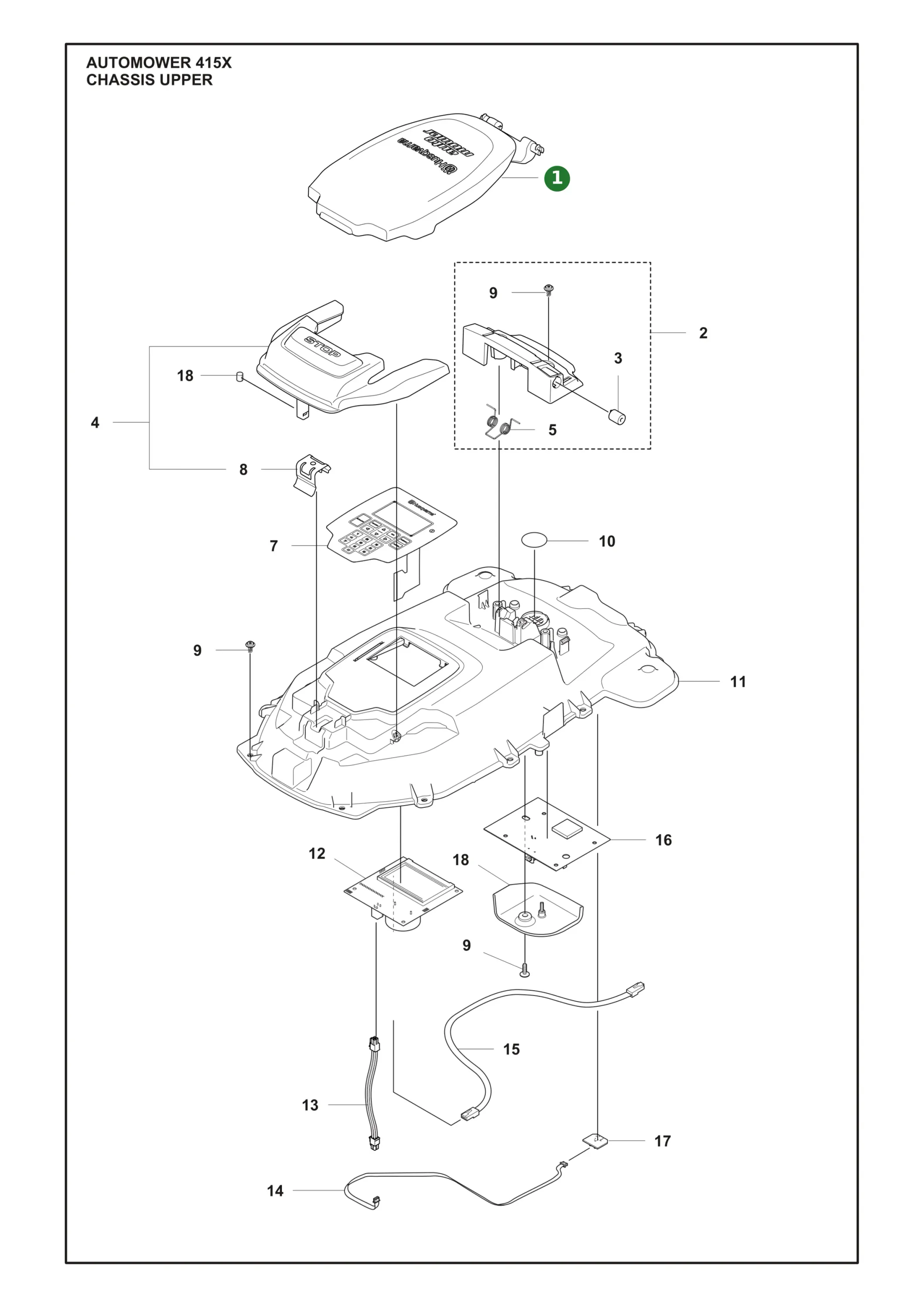 Position im Ersatzteilkatalog