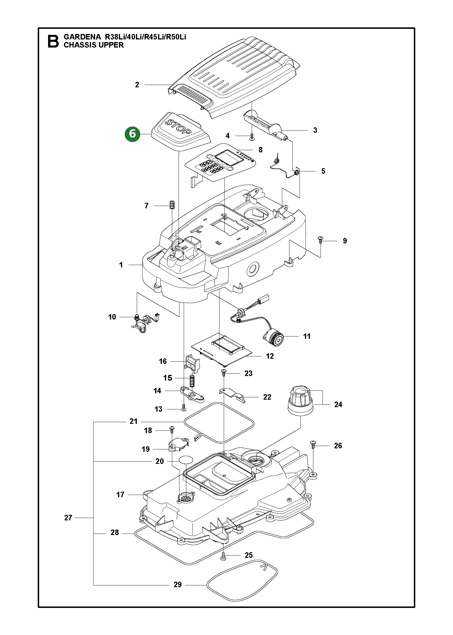 Position im Ersatzteilkatalog