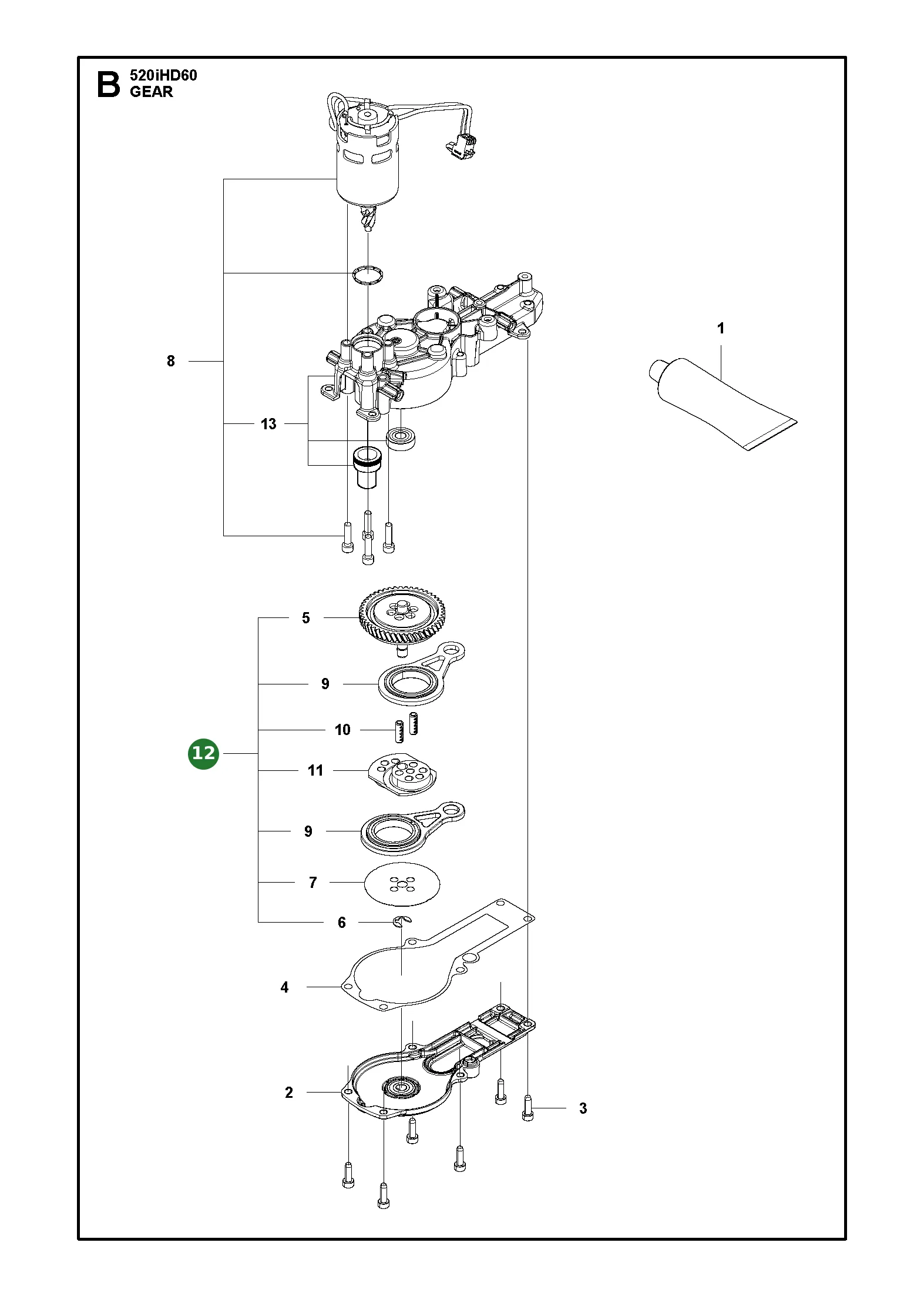Position im Ersatzteilkatalog