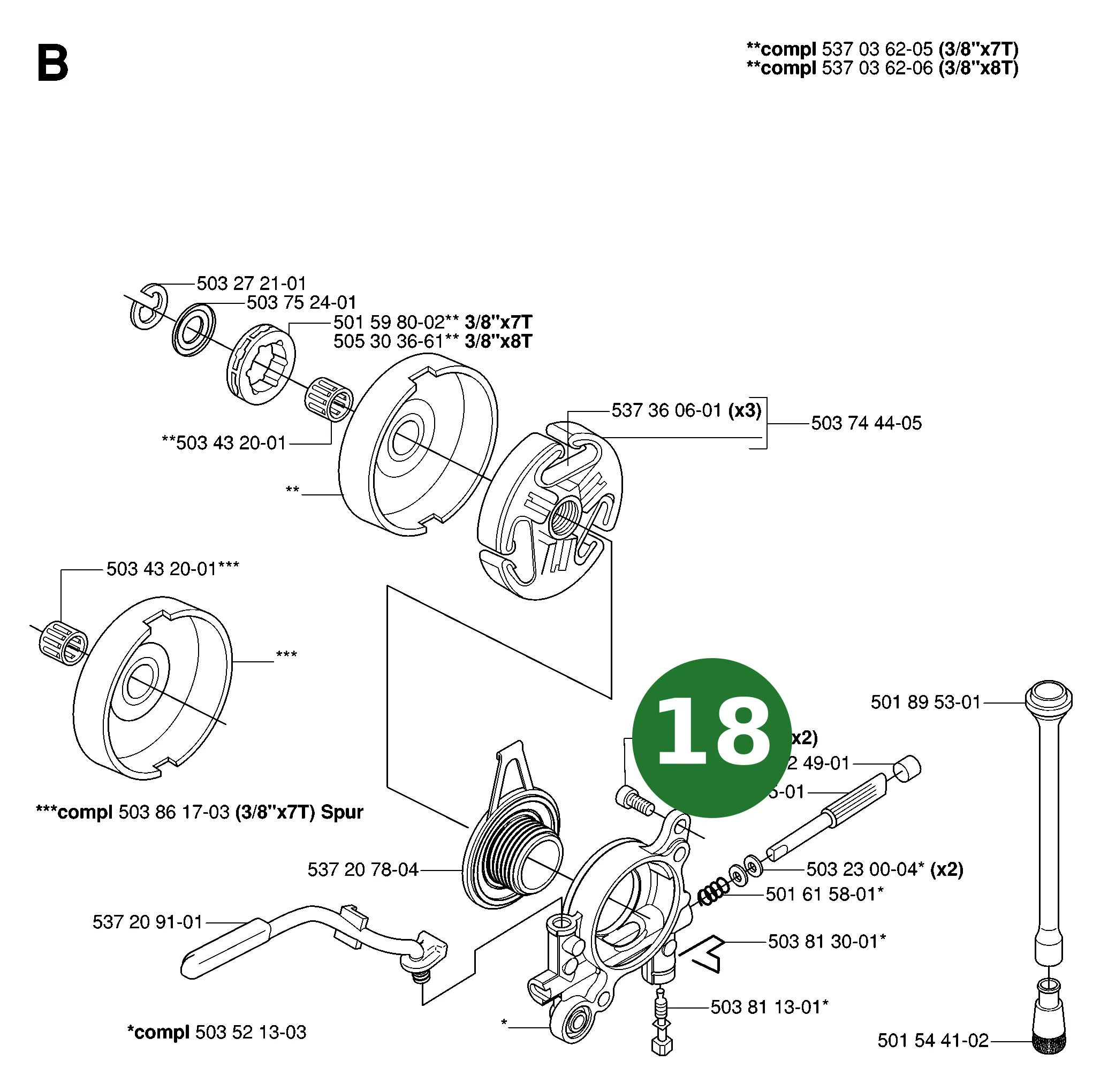 Position im Ersatzteilkatalog