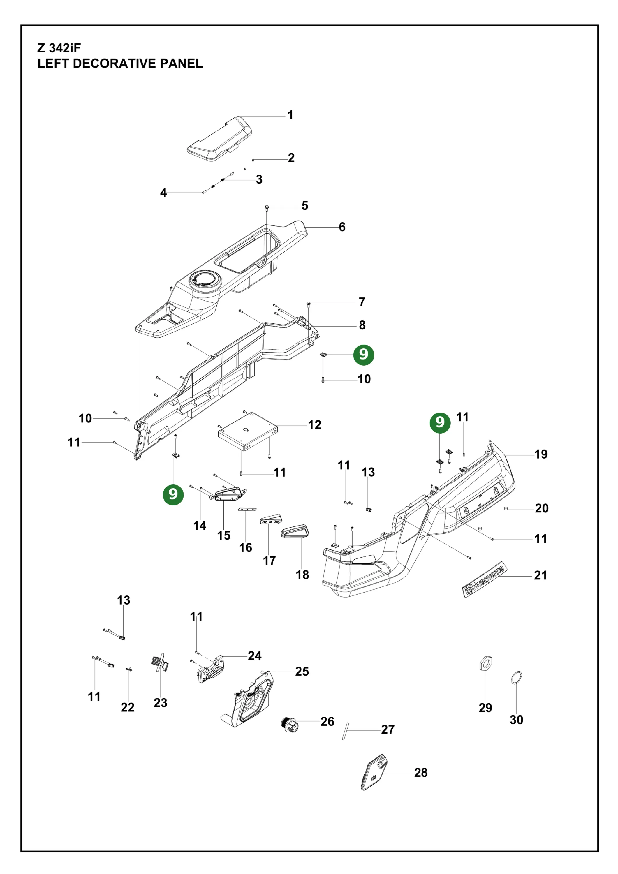 Position im Ersatzteilkatalog