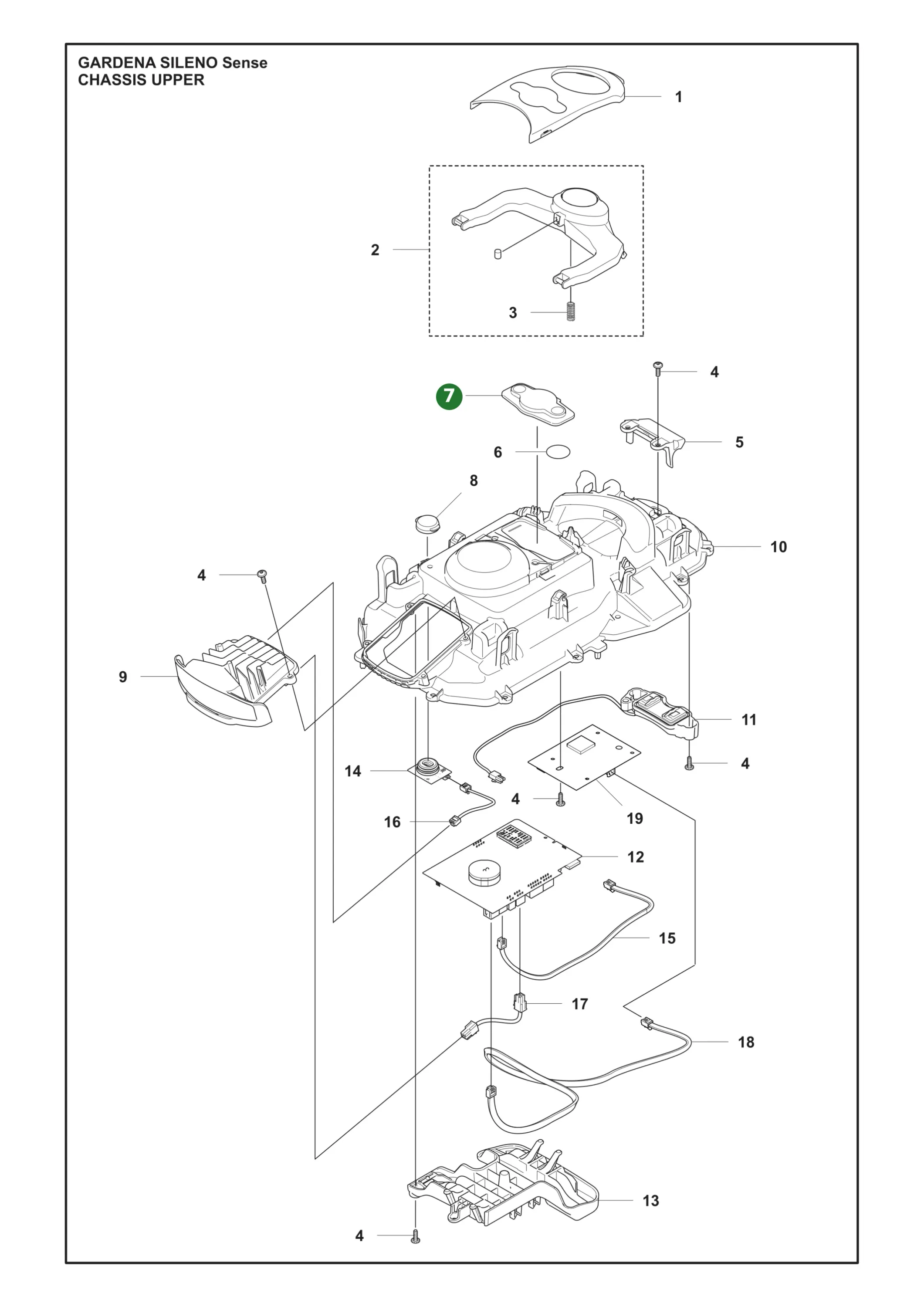 Position im Ersatzteilkatalog