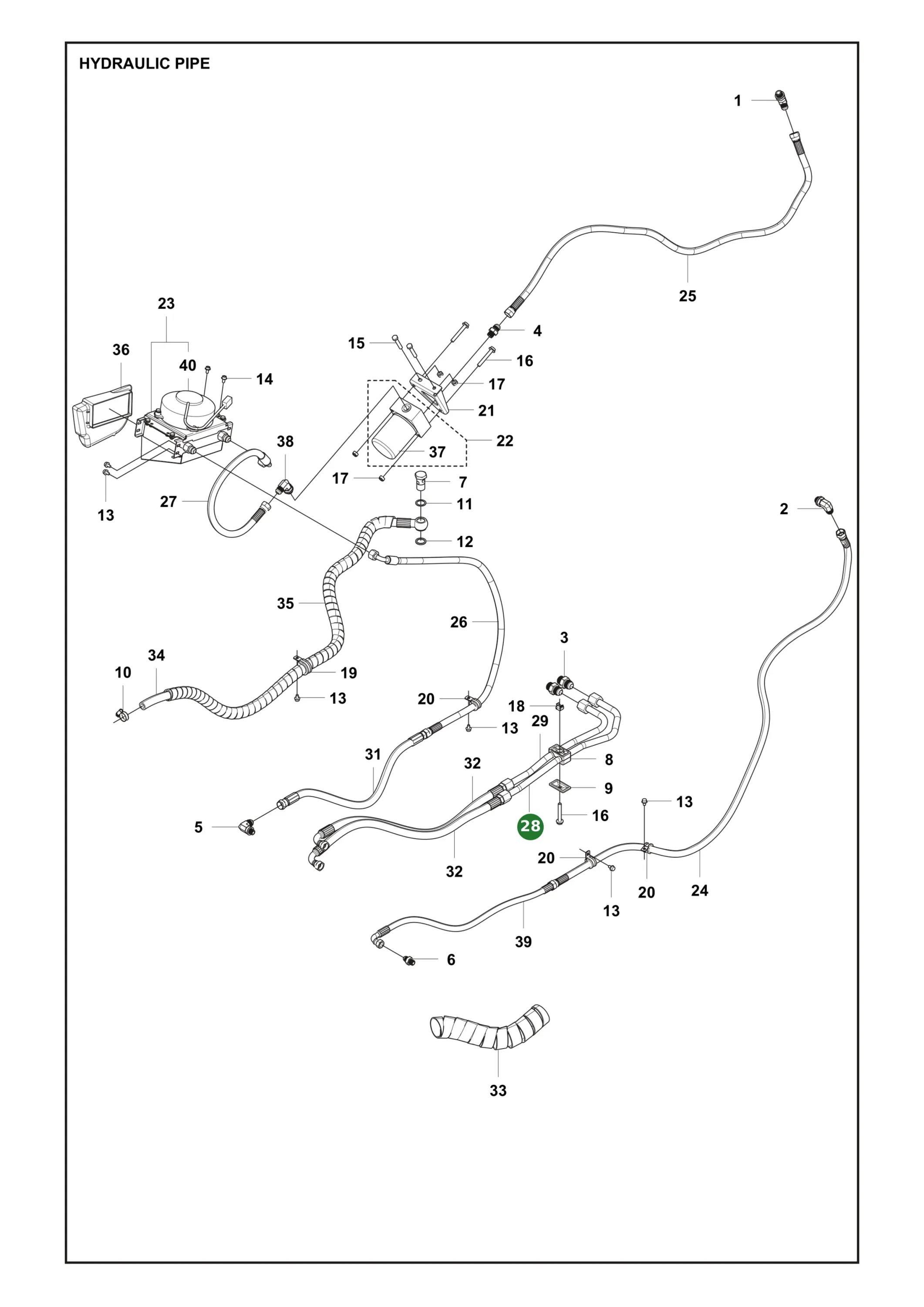 Position im Ersatzteilkatalog