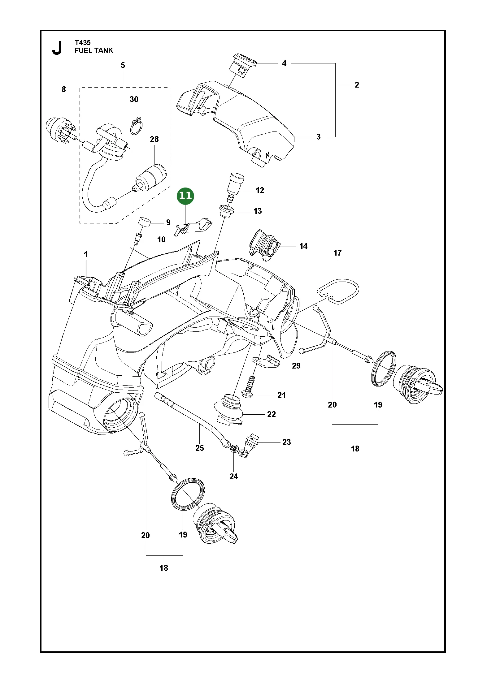 Position im Ersatzteilkatalog