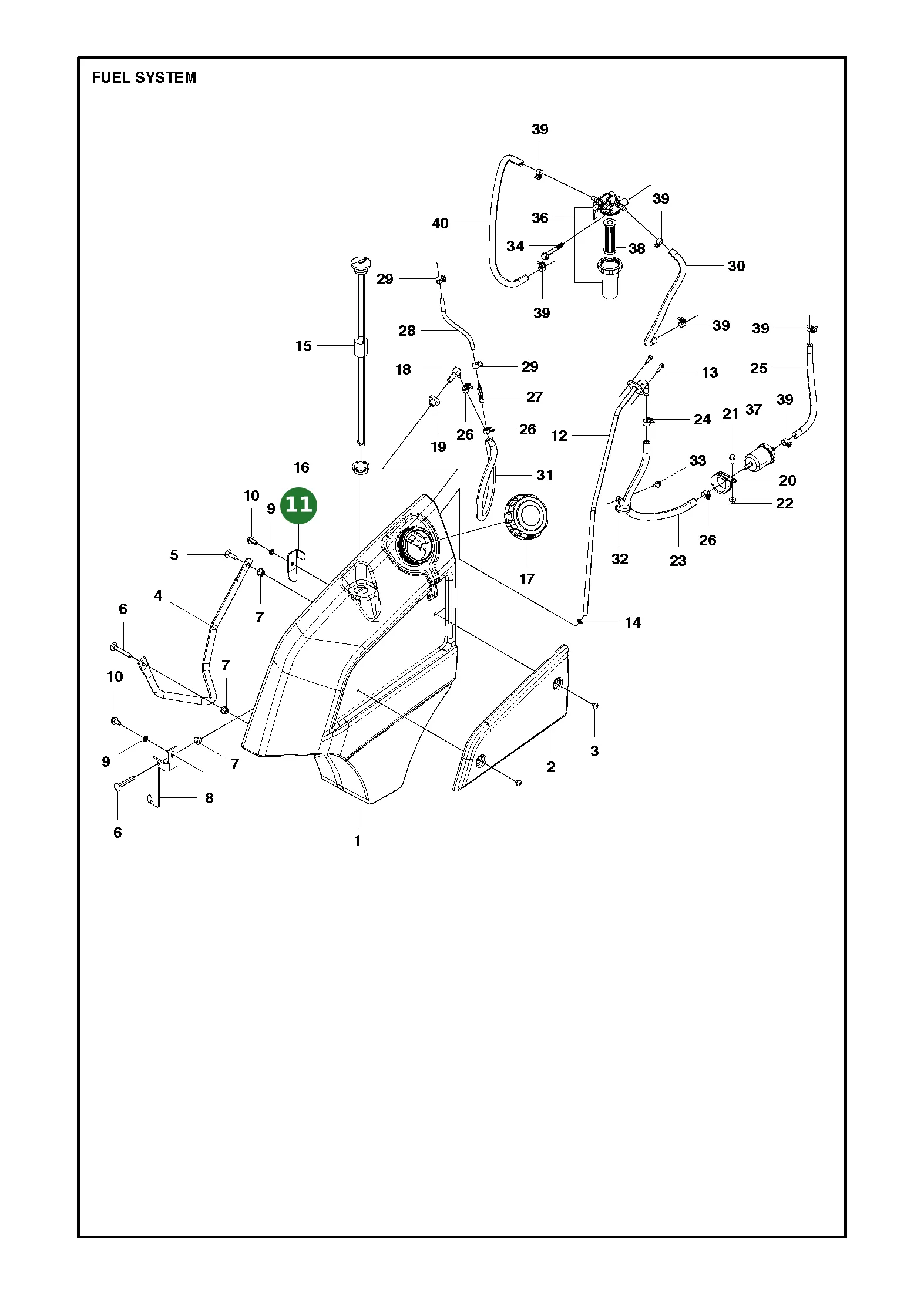 Position im Ersatzteilkatalog