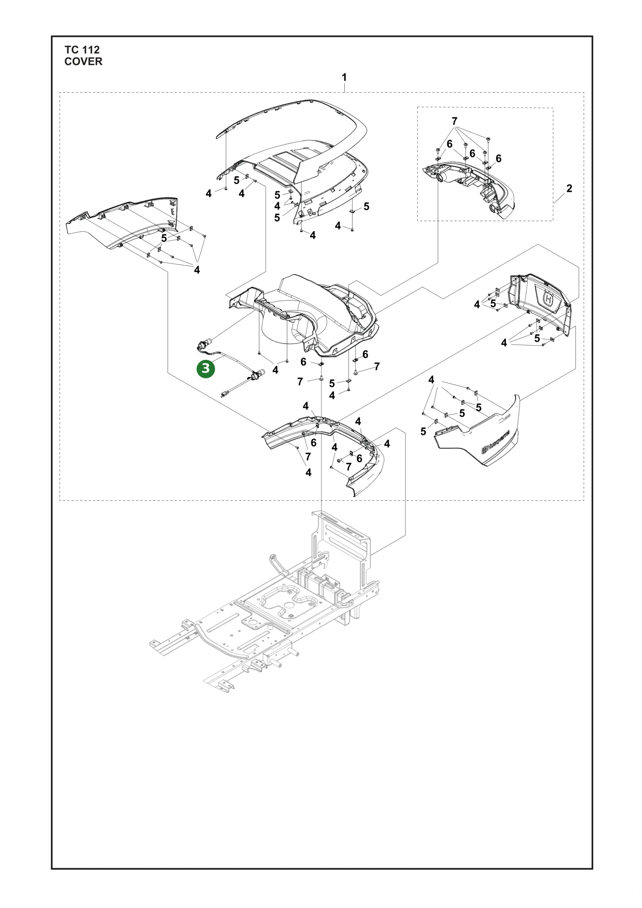 Position im Ersatzteilkatalog