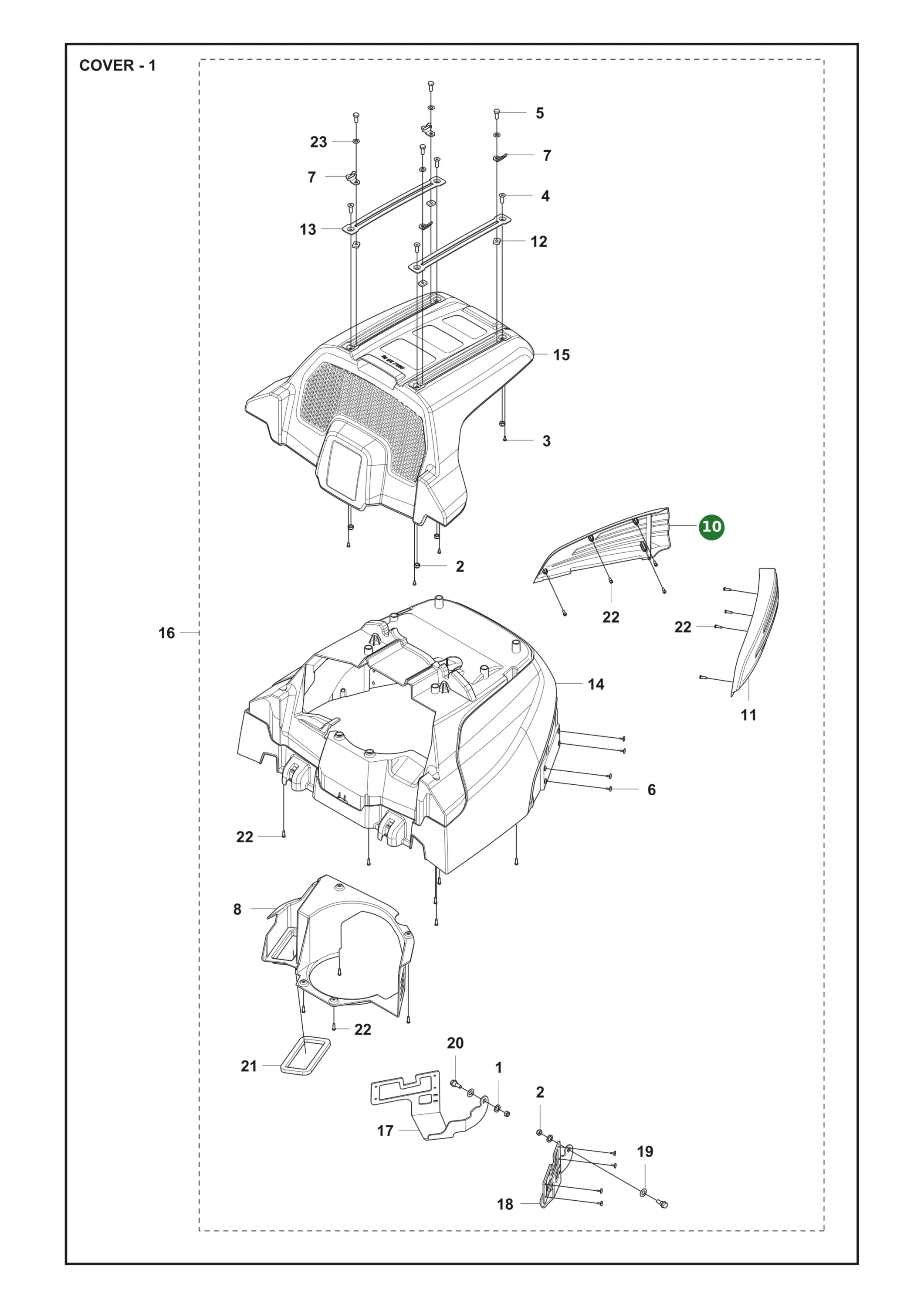 Position im Ersatzteilkatalog