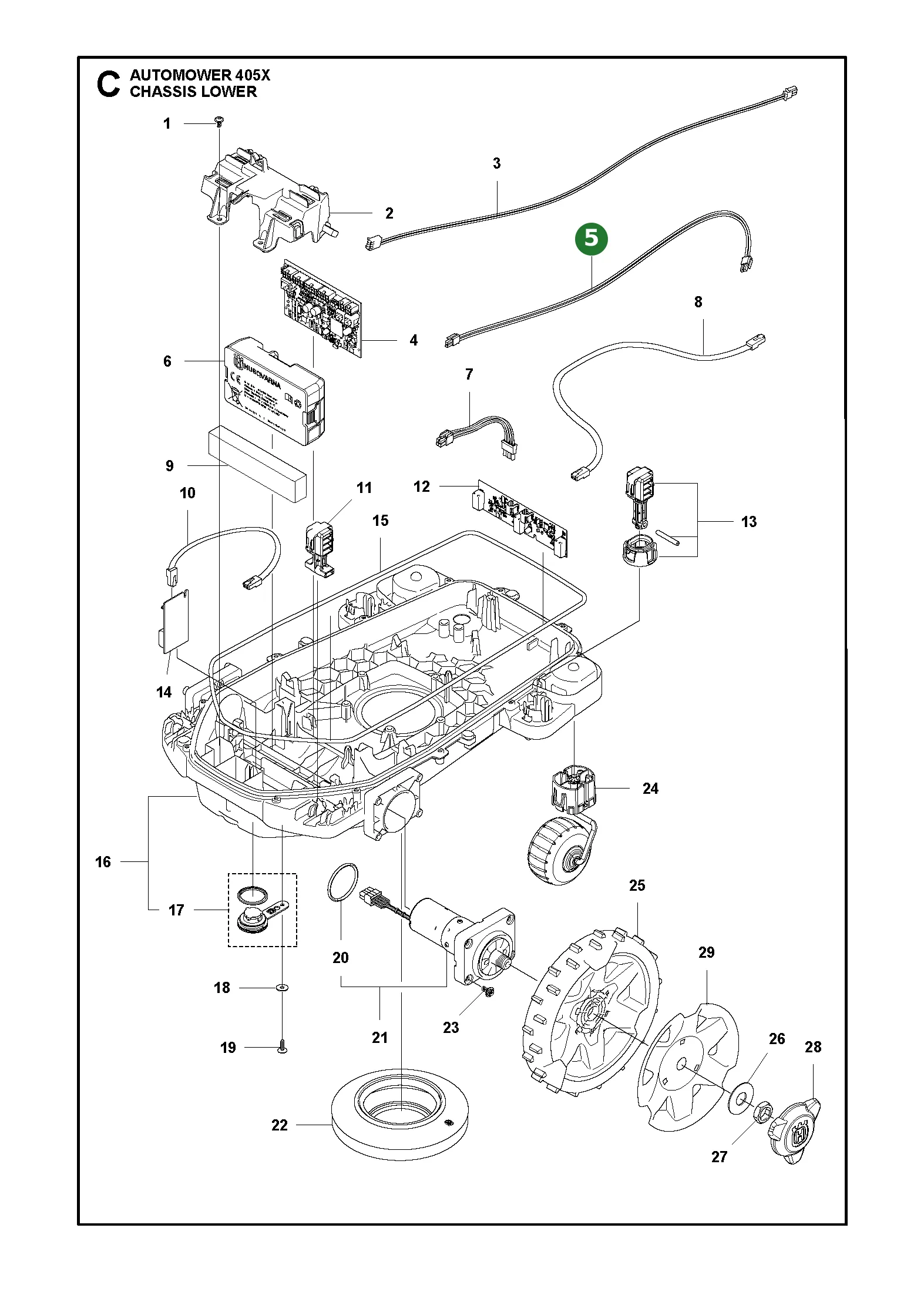 Position im Ersatzteilkatalog