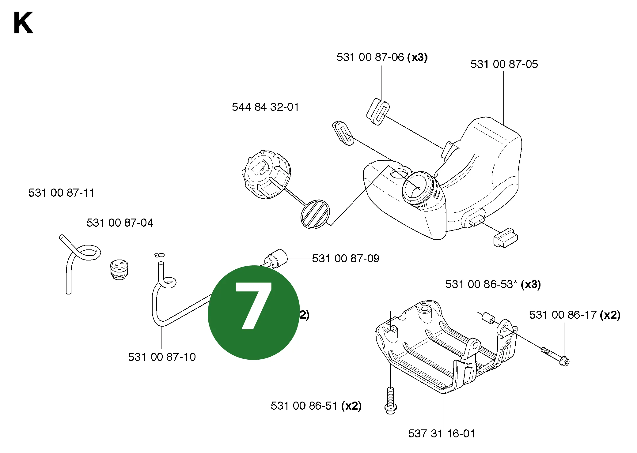 Position im Ersatzteilkatalog