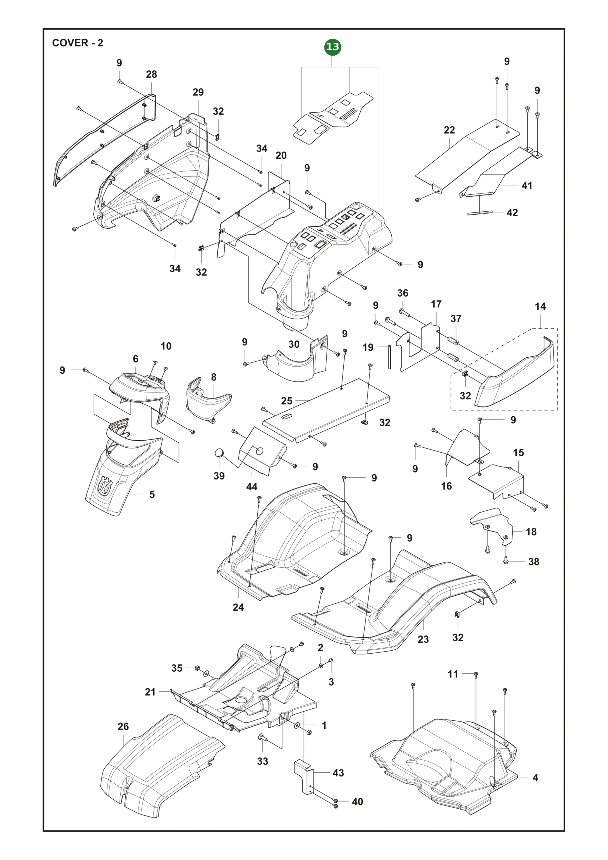 Position im Ersatzteilkatalog