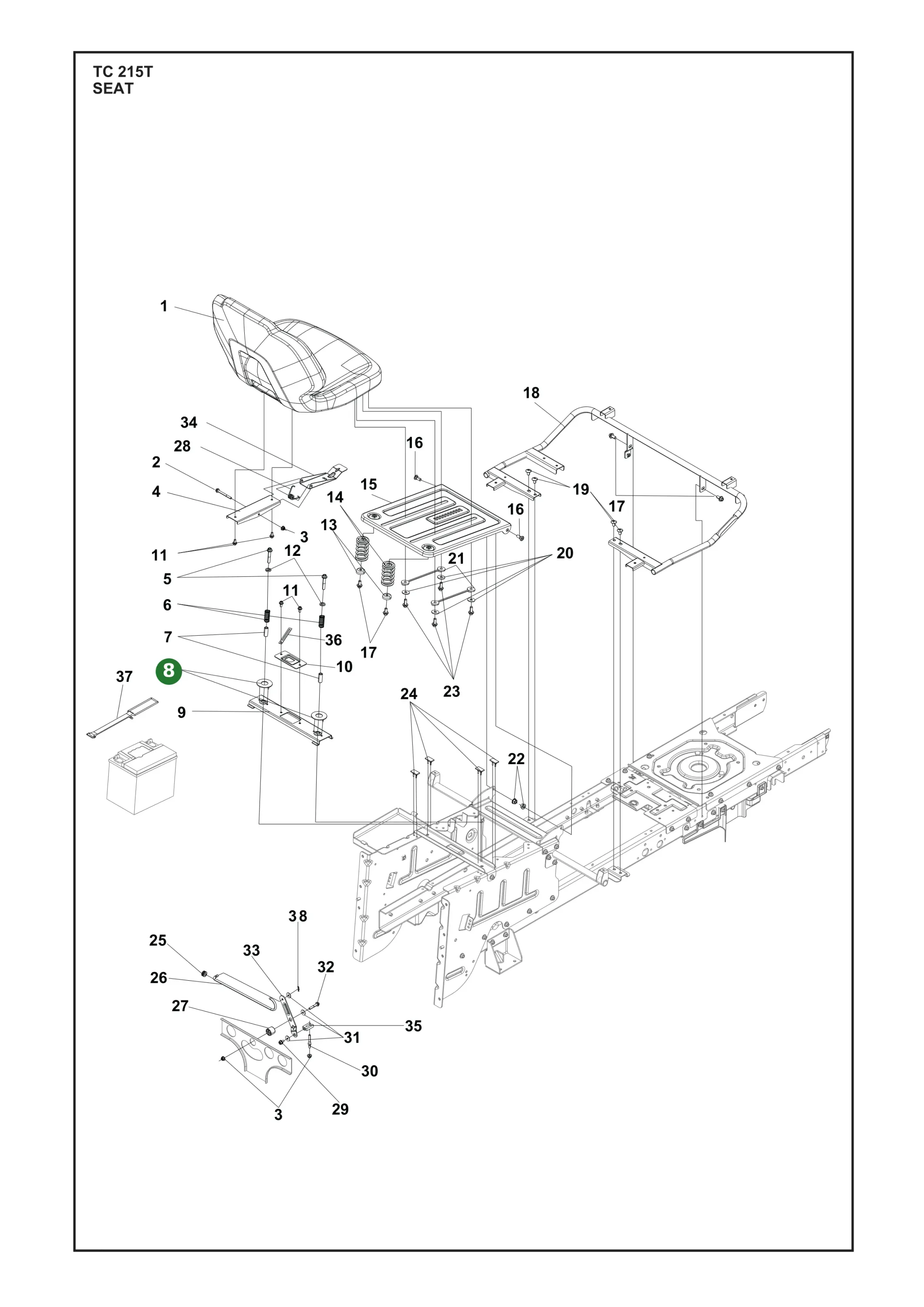Position im Ersatzteilkatalog