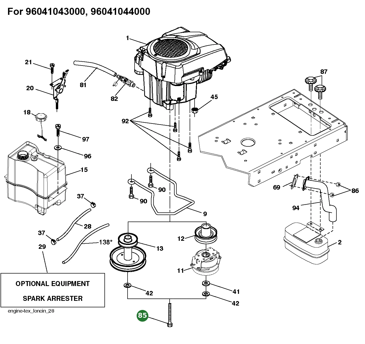 Position im Ersatzteilkatalog
