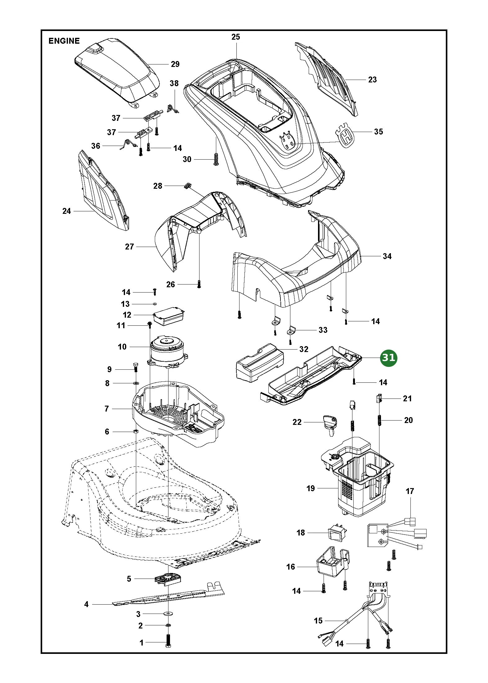 Position im Ersatzteilkatalog