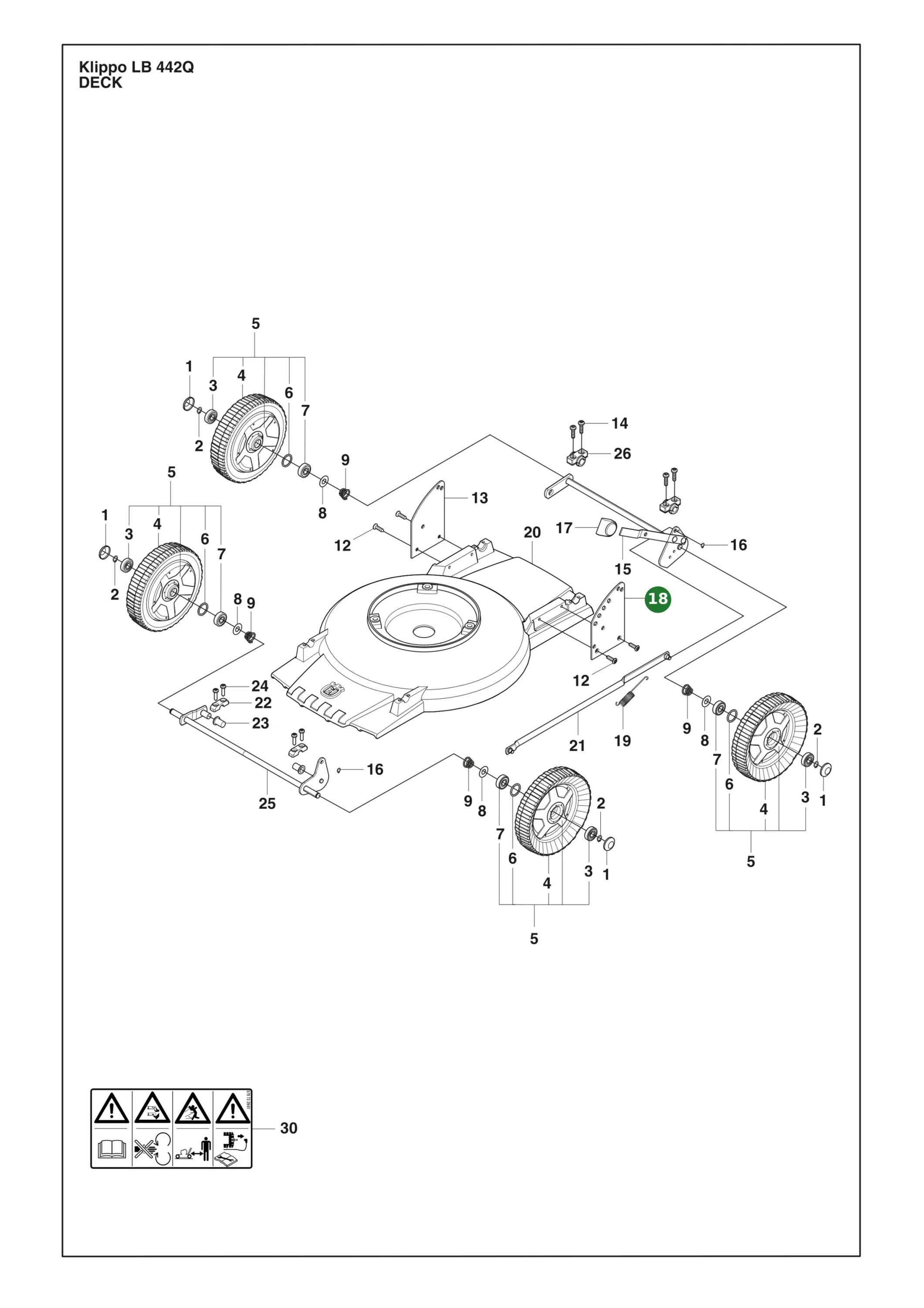 Position im Ersatzteilkatalog