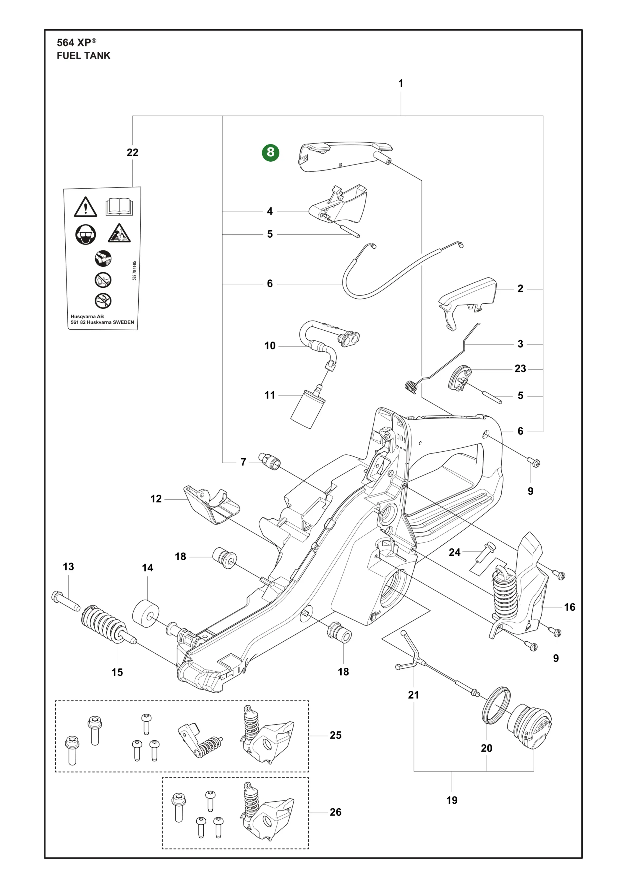 Position im Ersatzteilkatalog