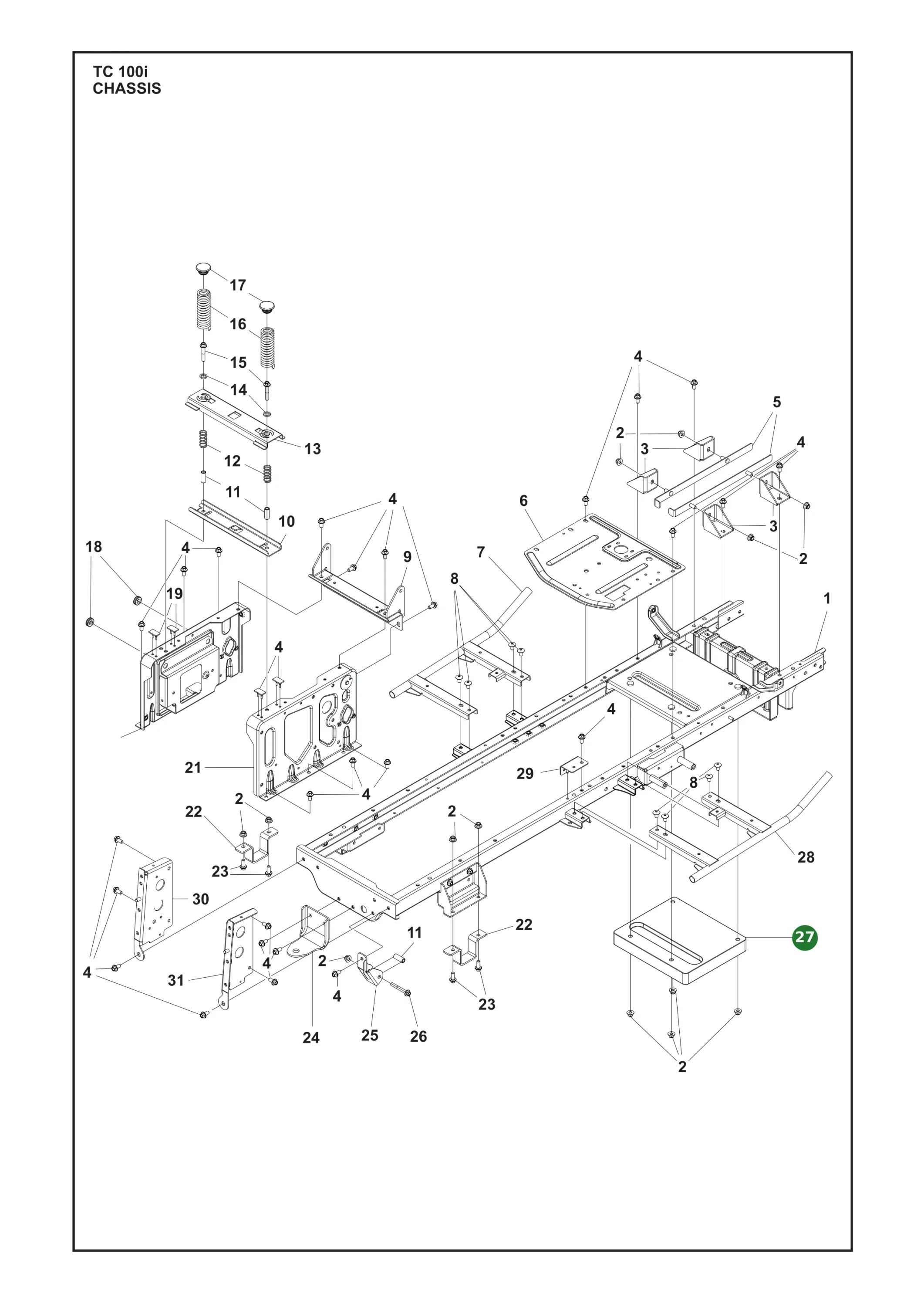 Position im Ersatzteilkatalog