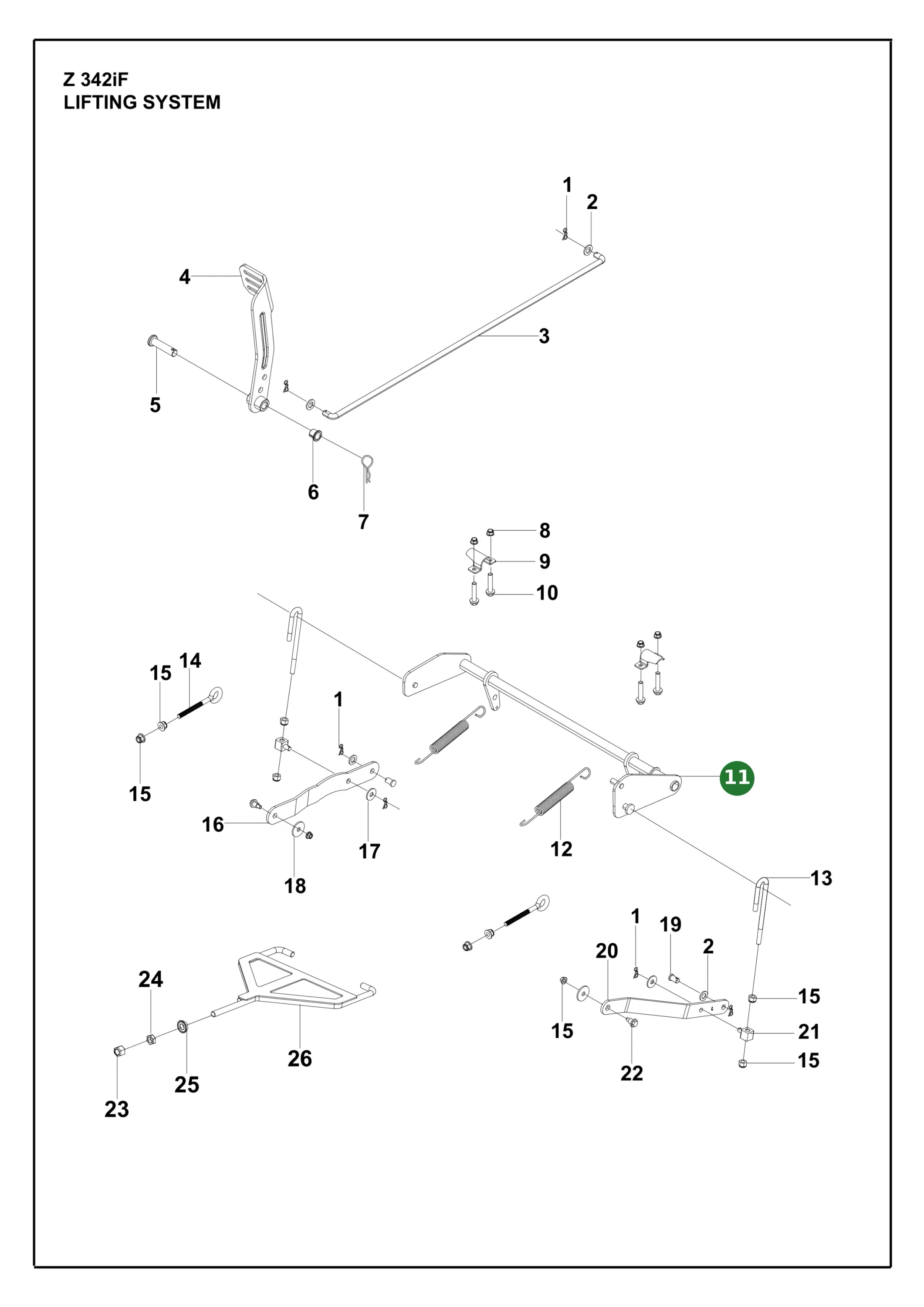Position im Ersatzteilkatalog