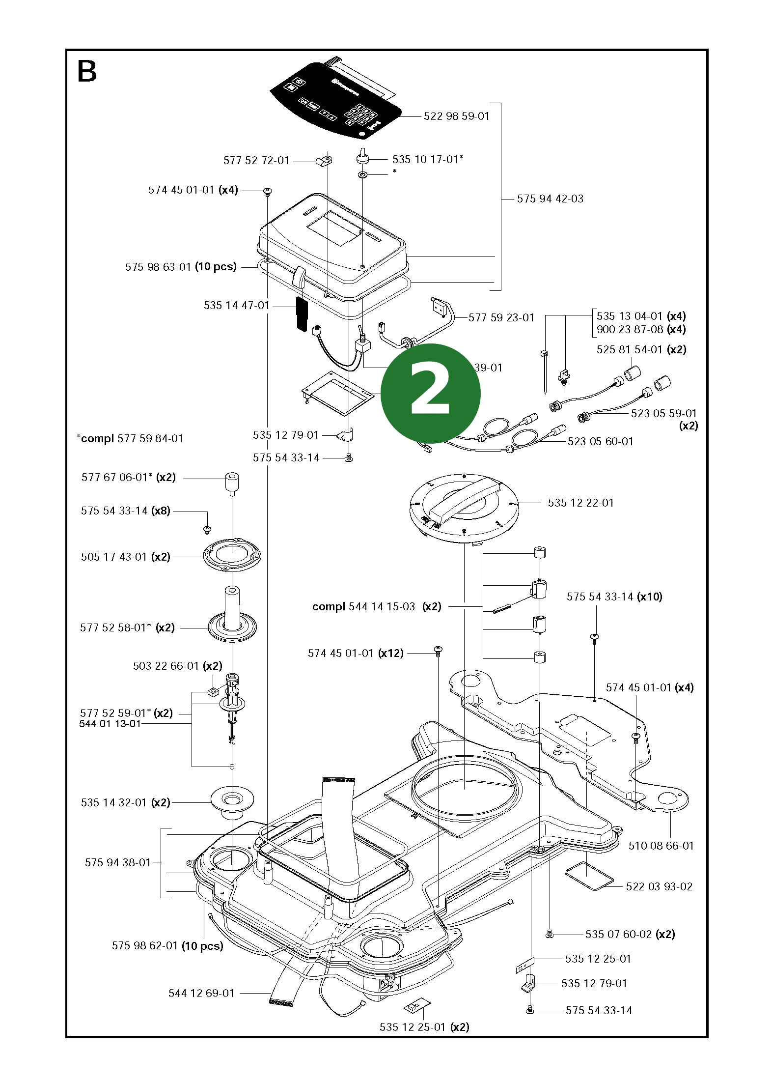 Position im Ersatzteilkatalog
