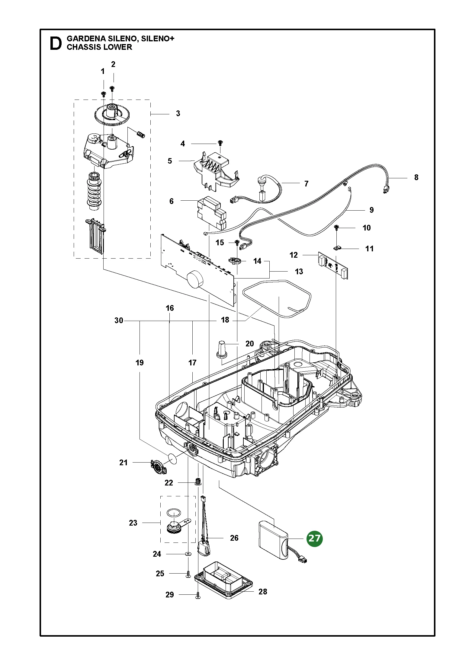 Position im Ersatzteilkatalog