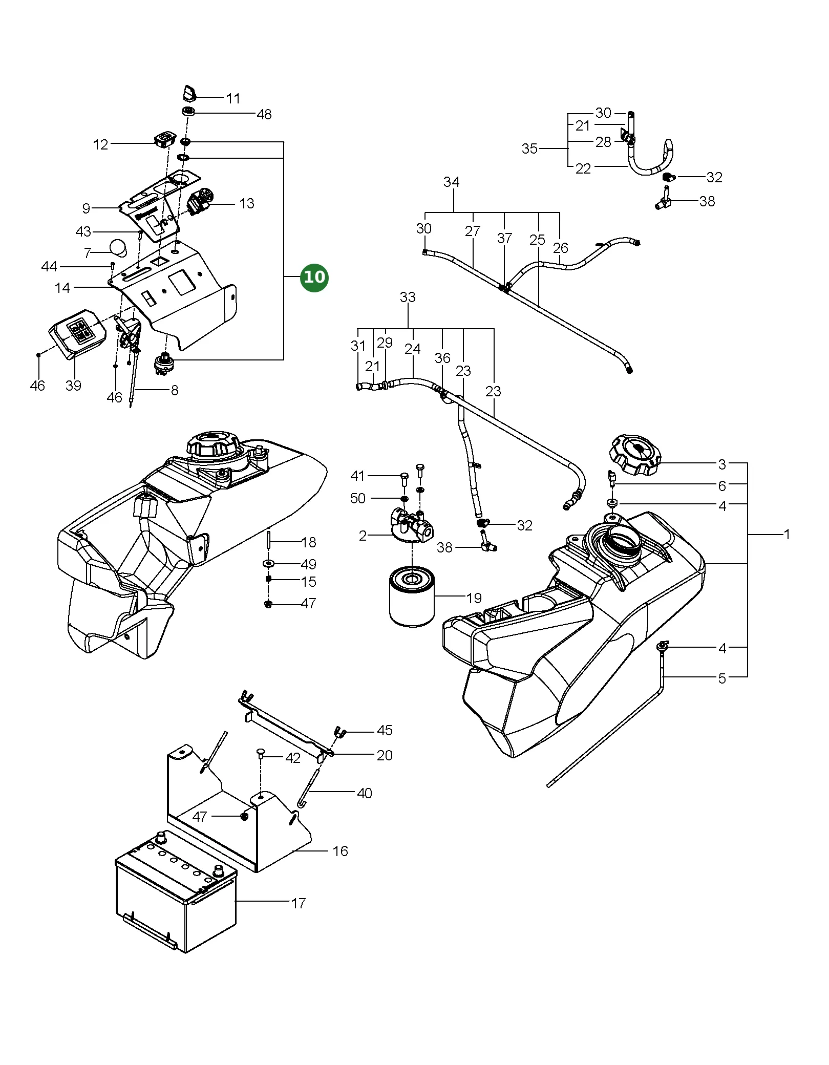 Position im Ersatzteilkatalog