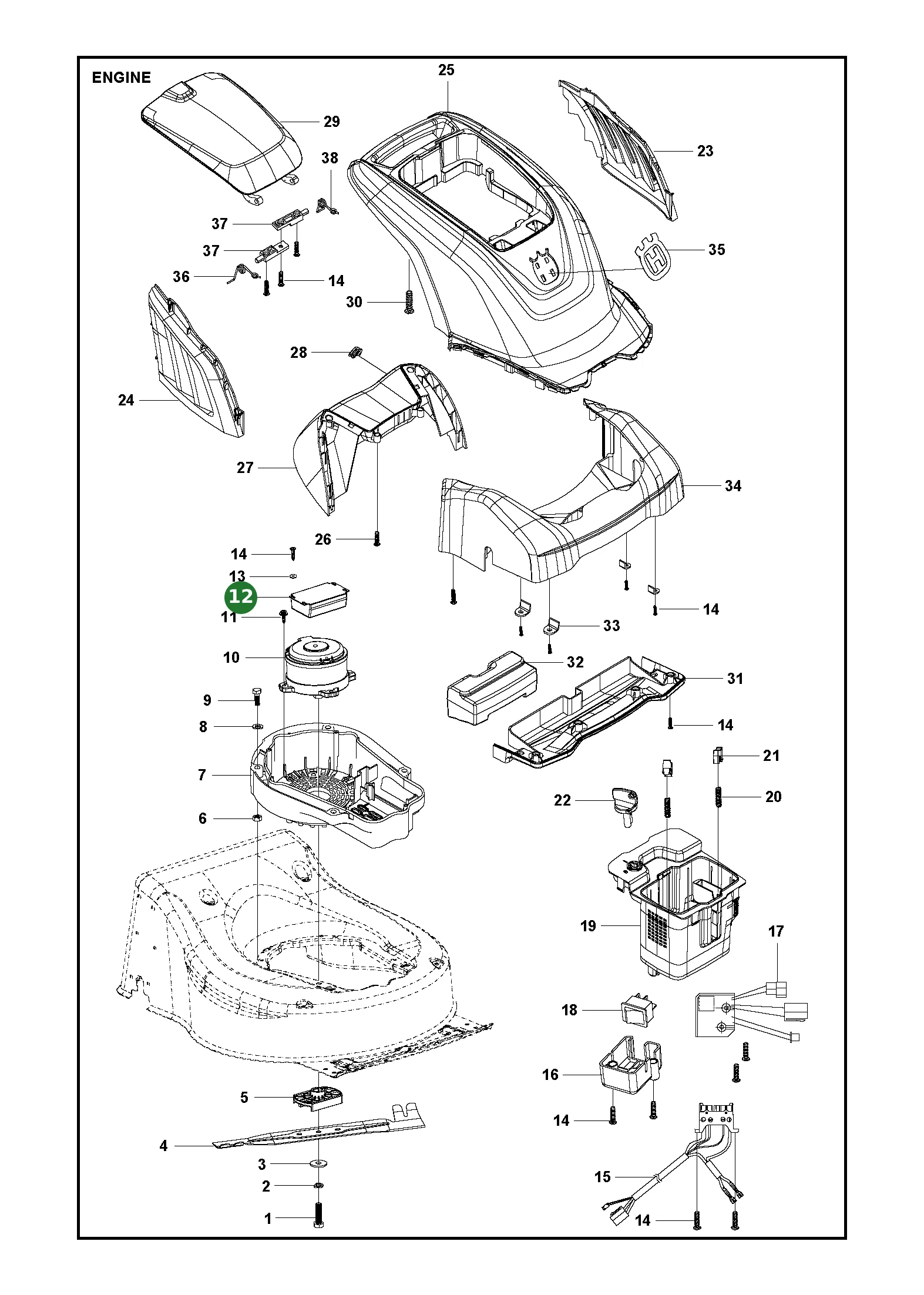Position im Ersatzteilkatalog