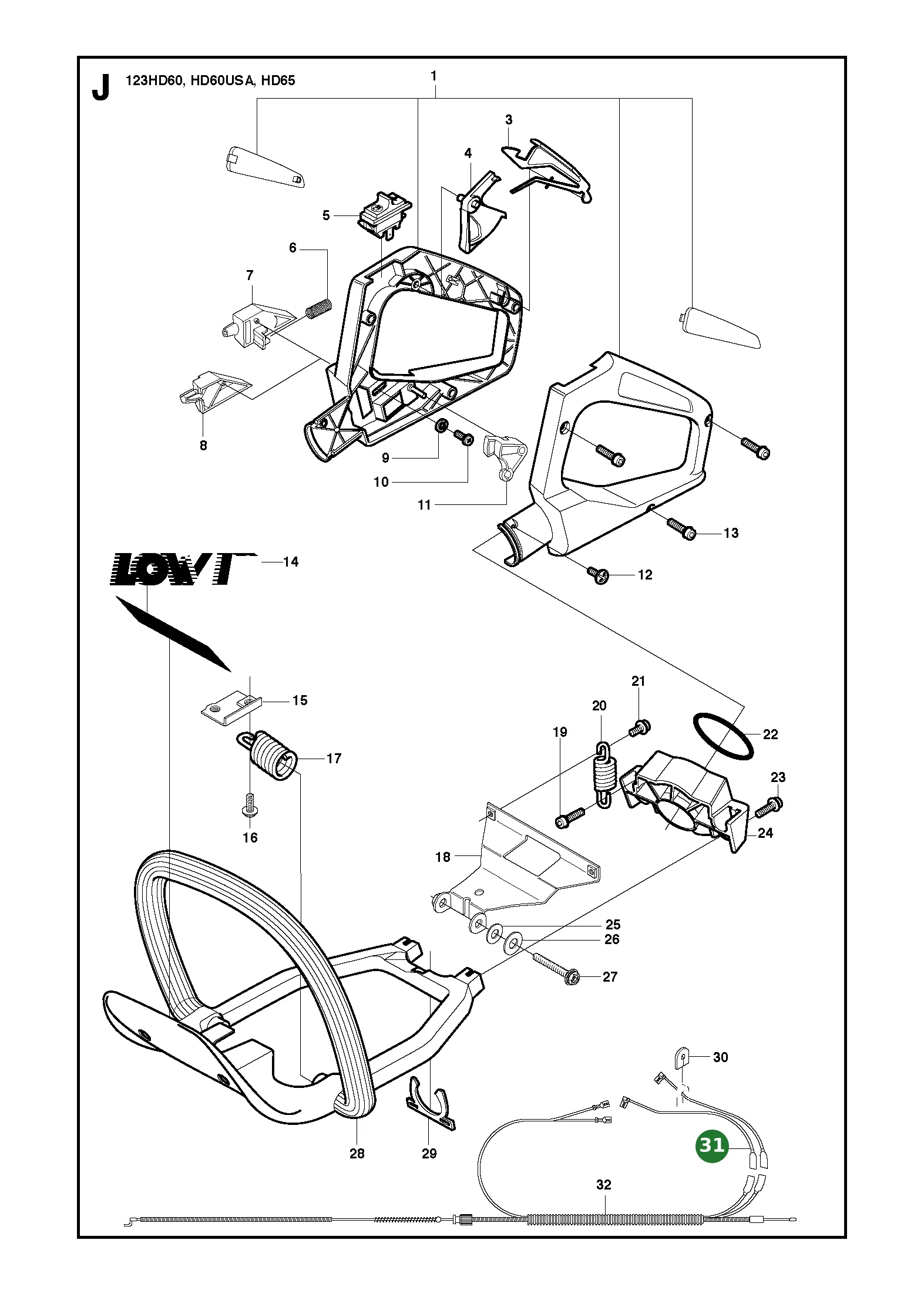 Position im Ersatzteilkatalog