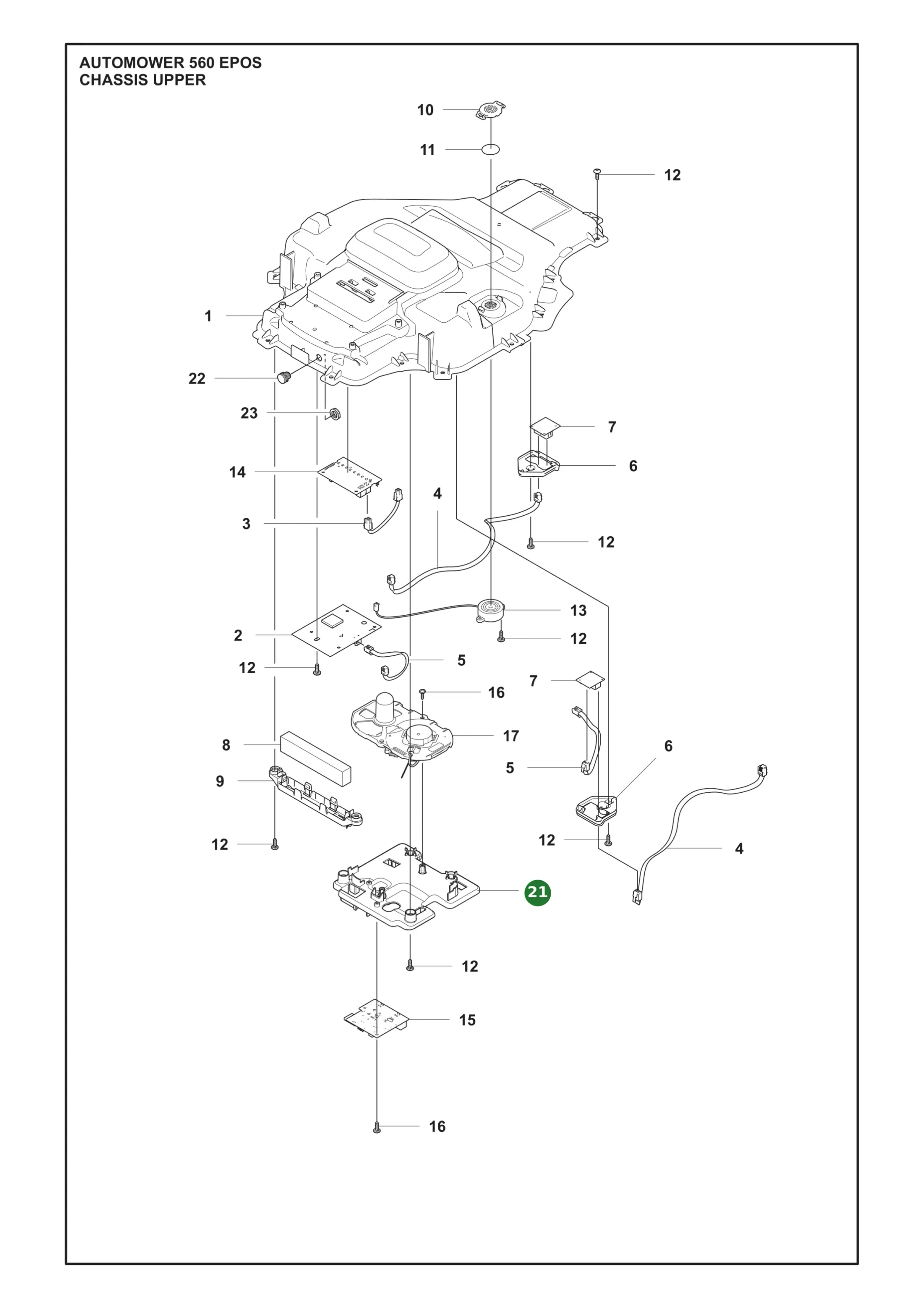 Position im Ersatzteilkatalog