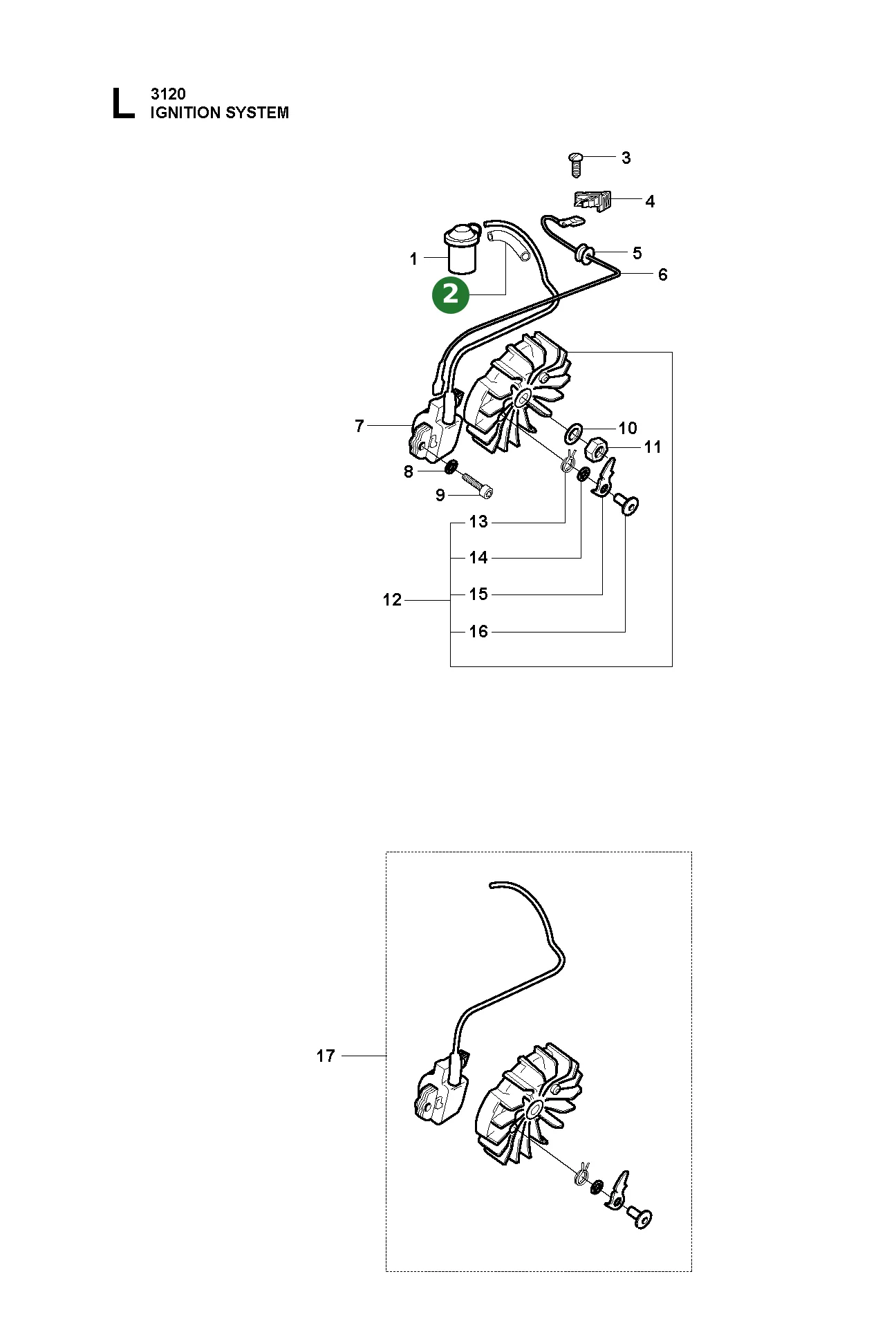 Position im Ersatzteilkatalog