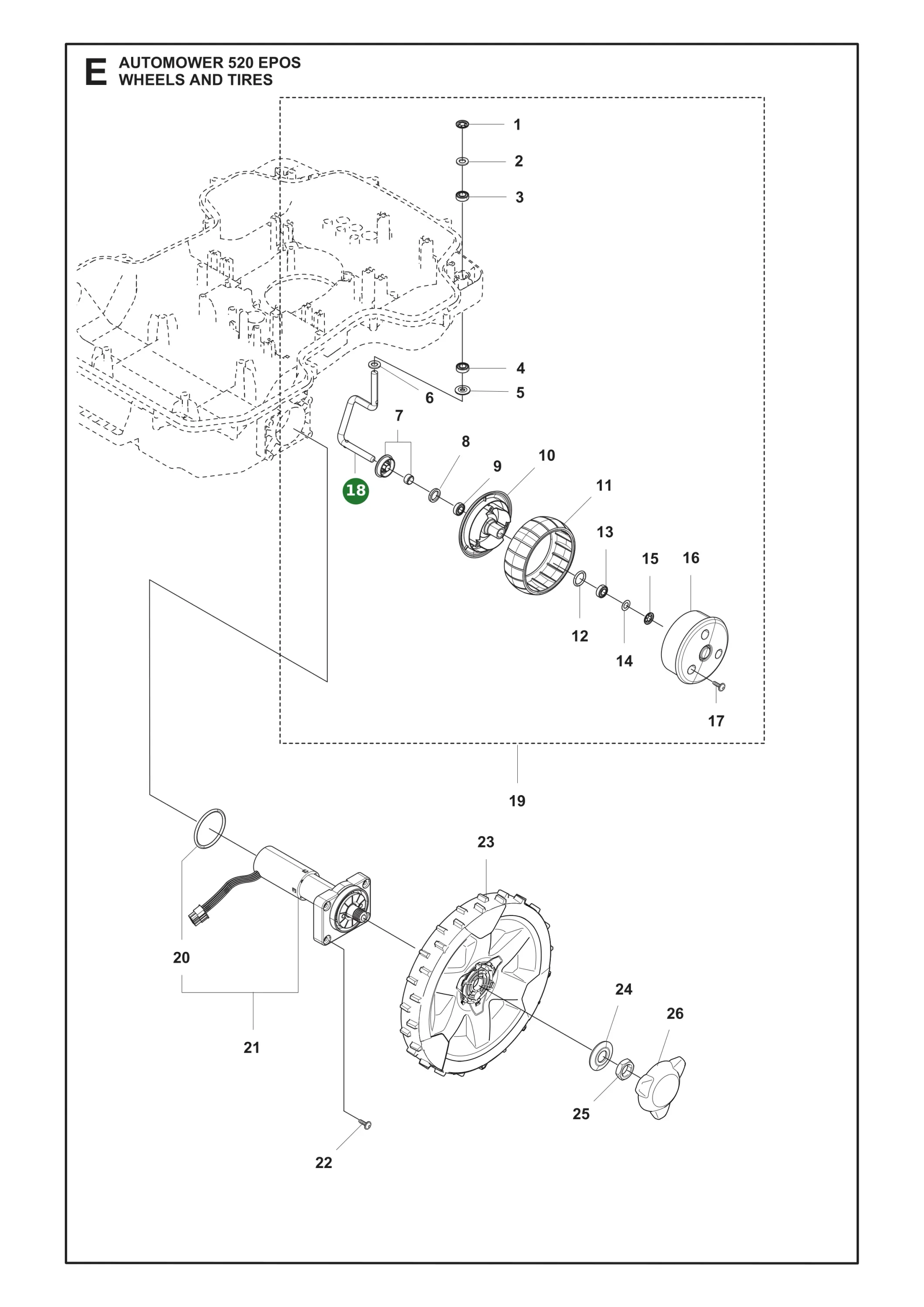 Position im Ersatzteilkatalog