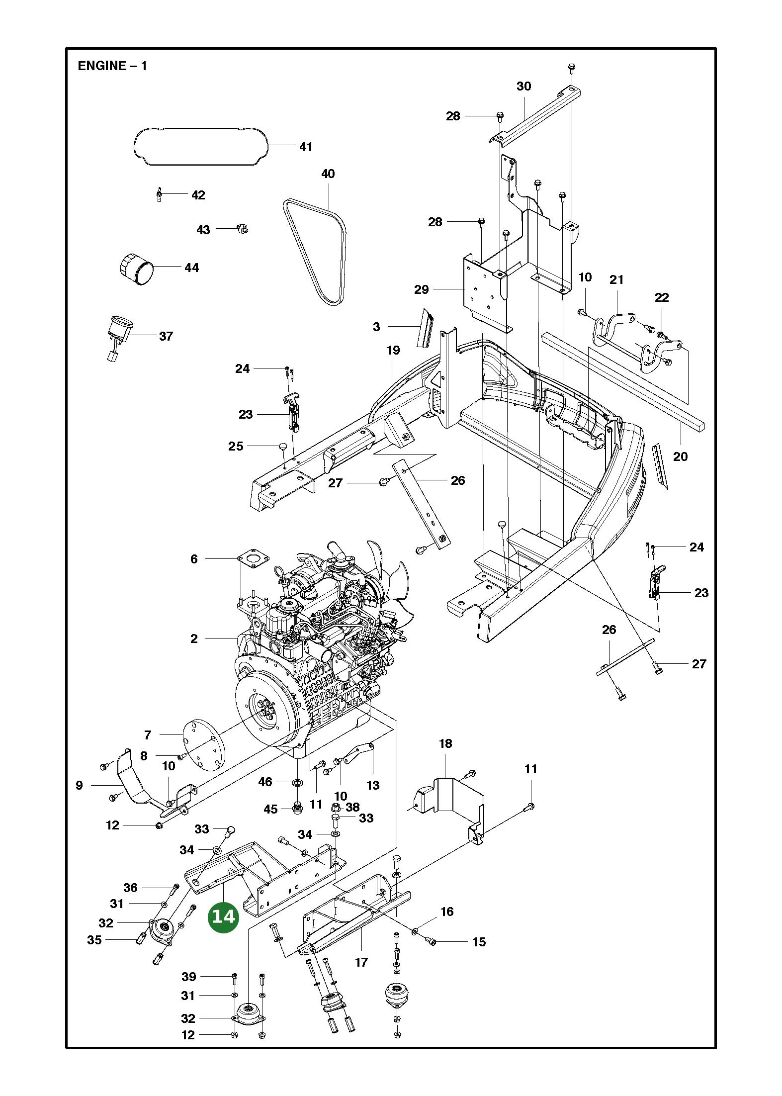 Position im Ersatzteilkatalog