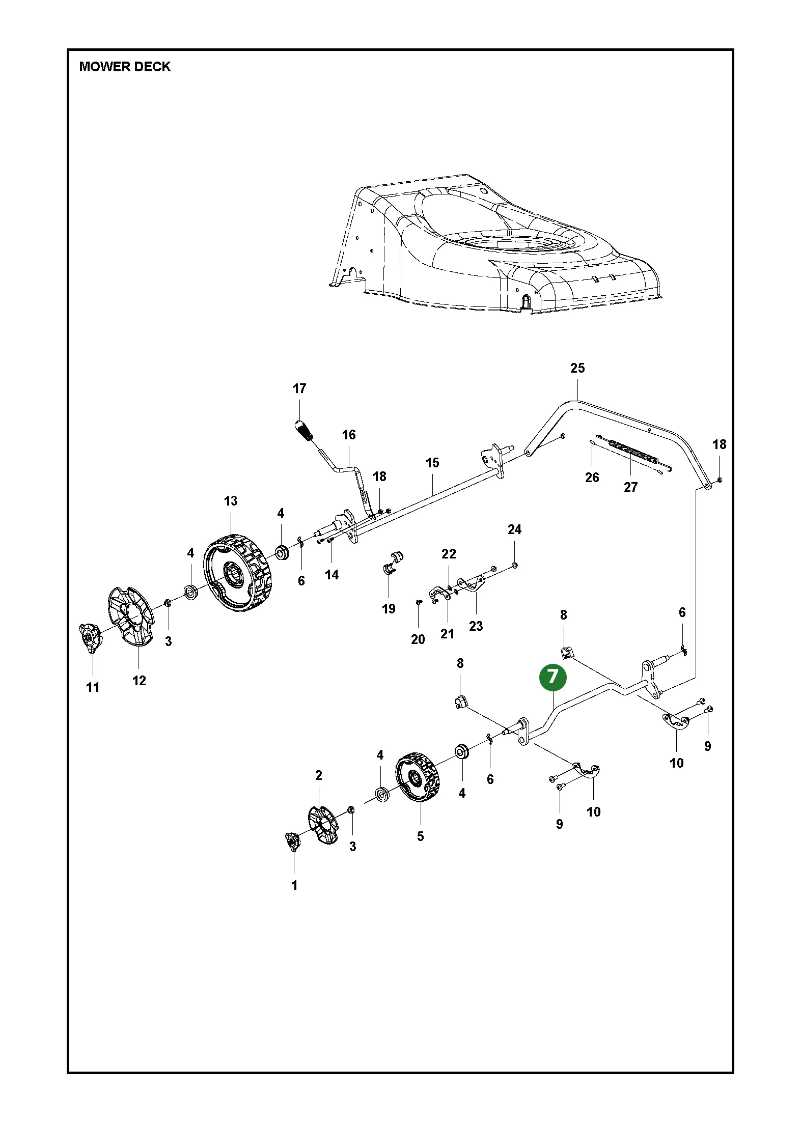 Position im Ersatzteilkatalog