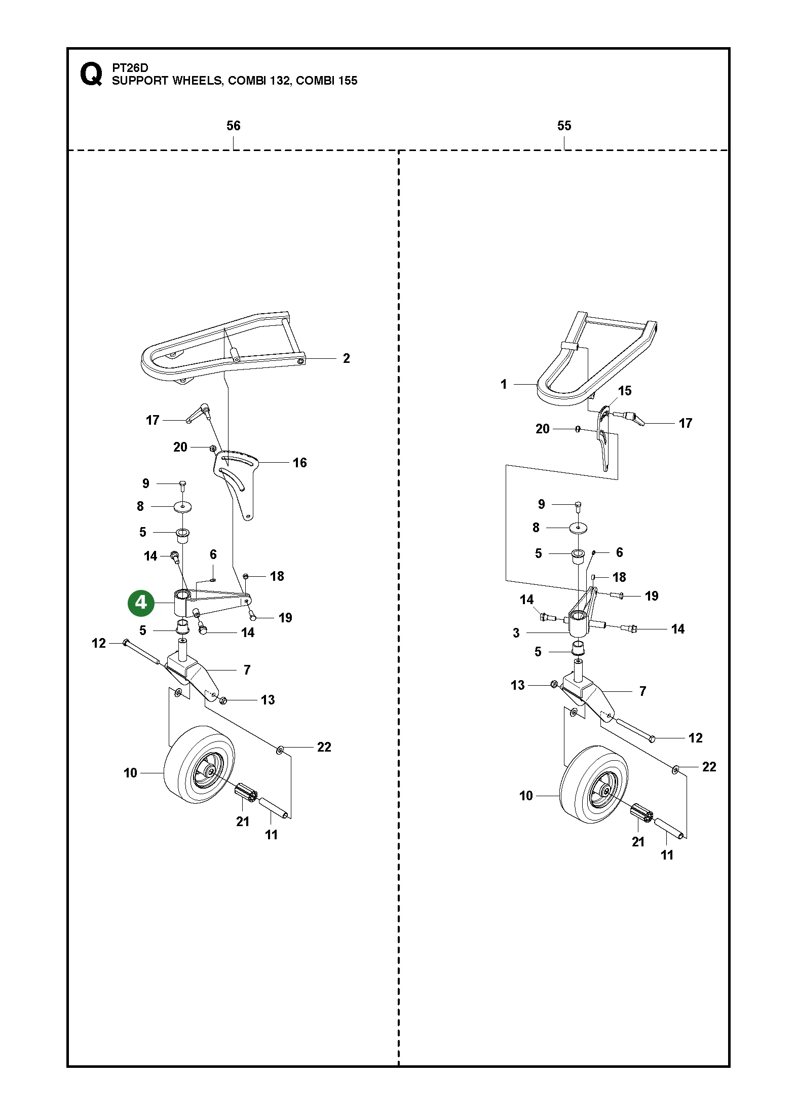 Position im Ersatzteilkatalog
