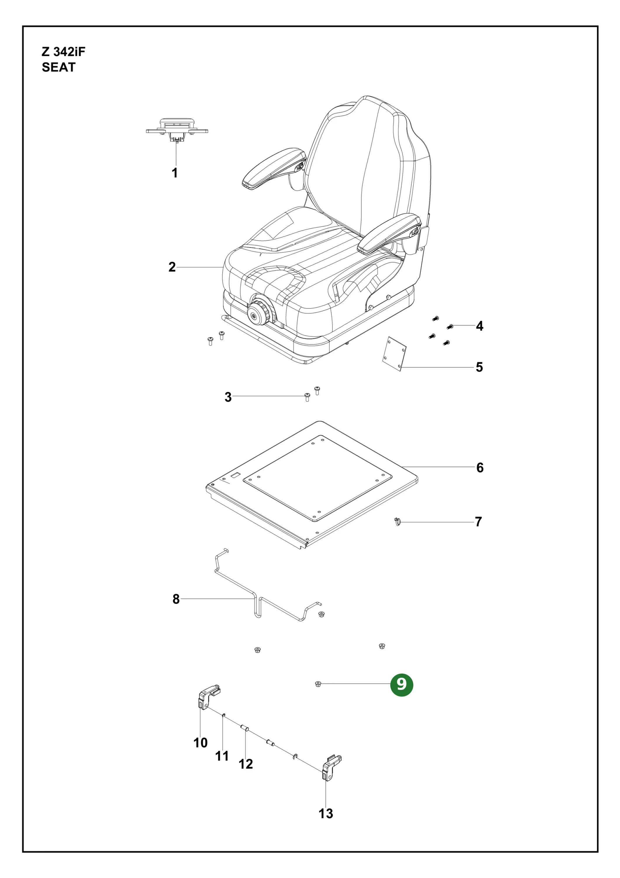 Position im Ersatzteilkatalog