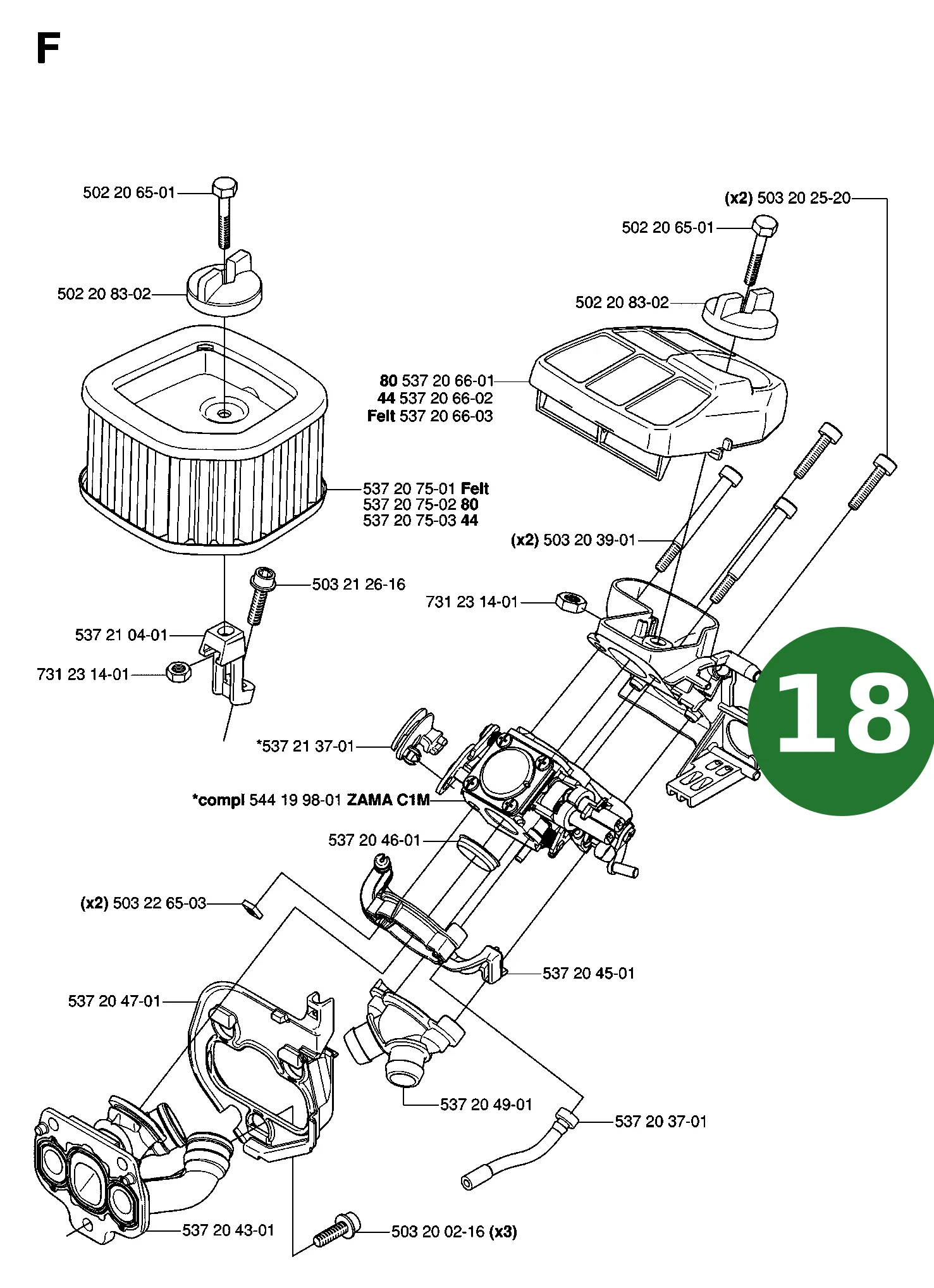 Position im Ersatzteilkatalog