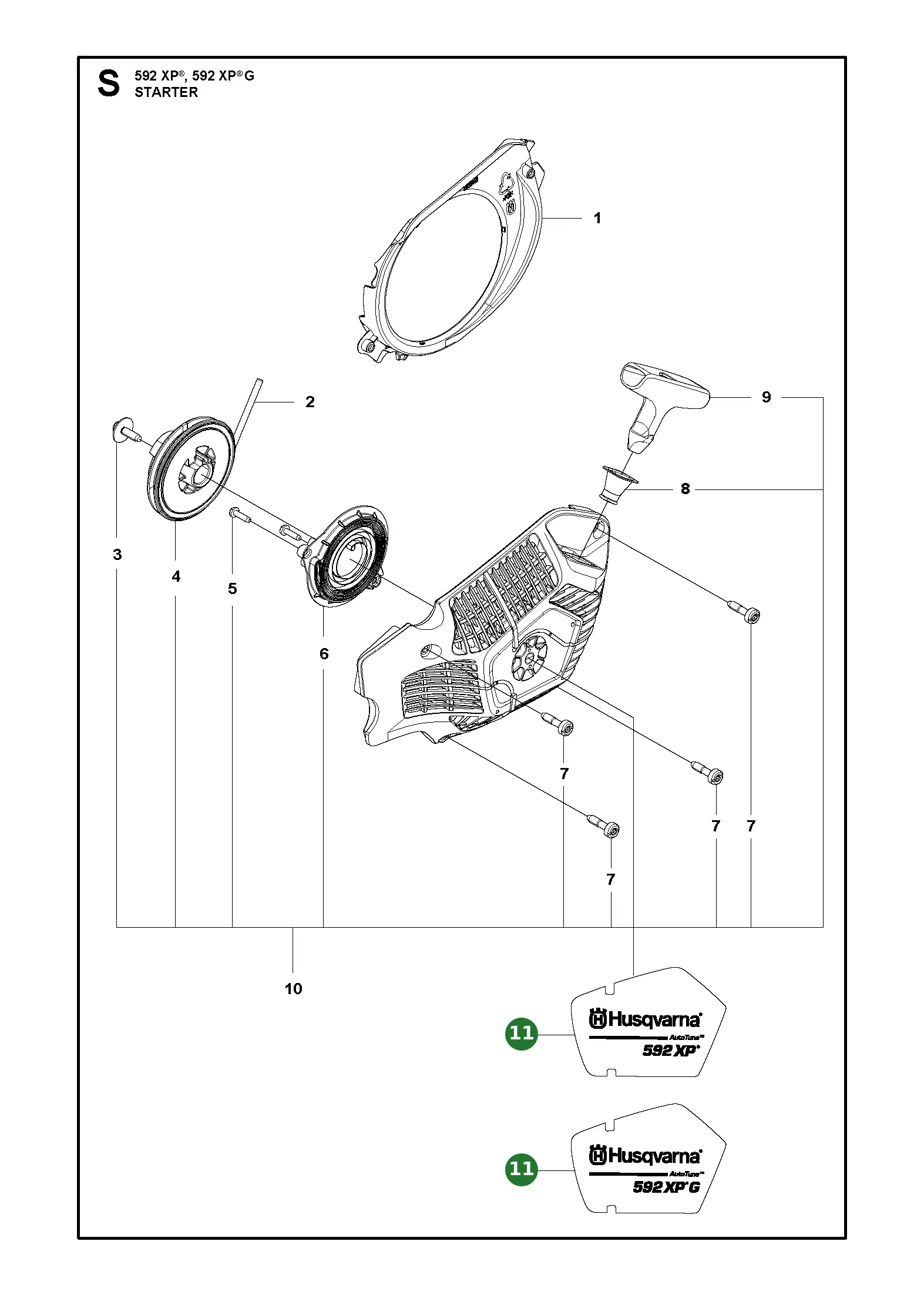 Position im Ersatzteilkatalog